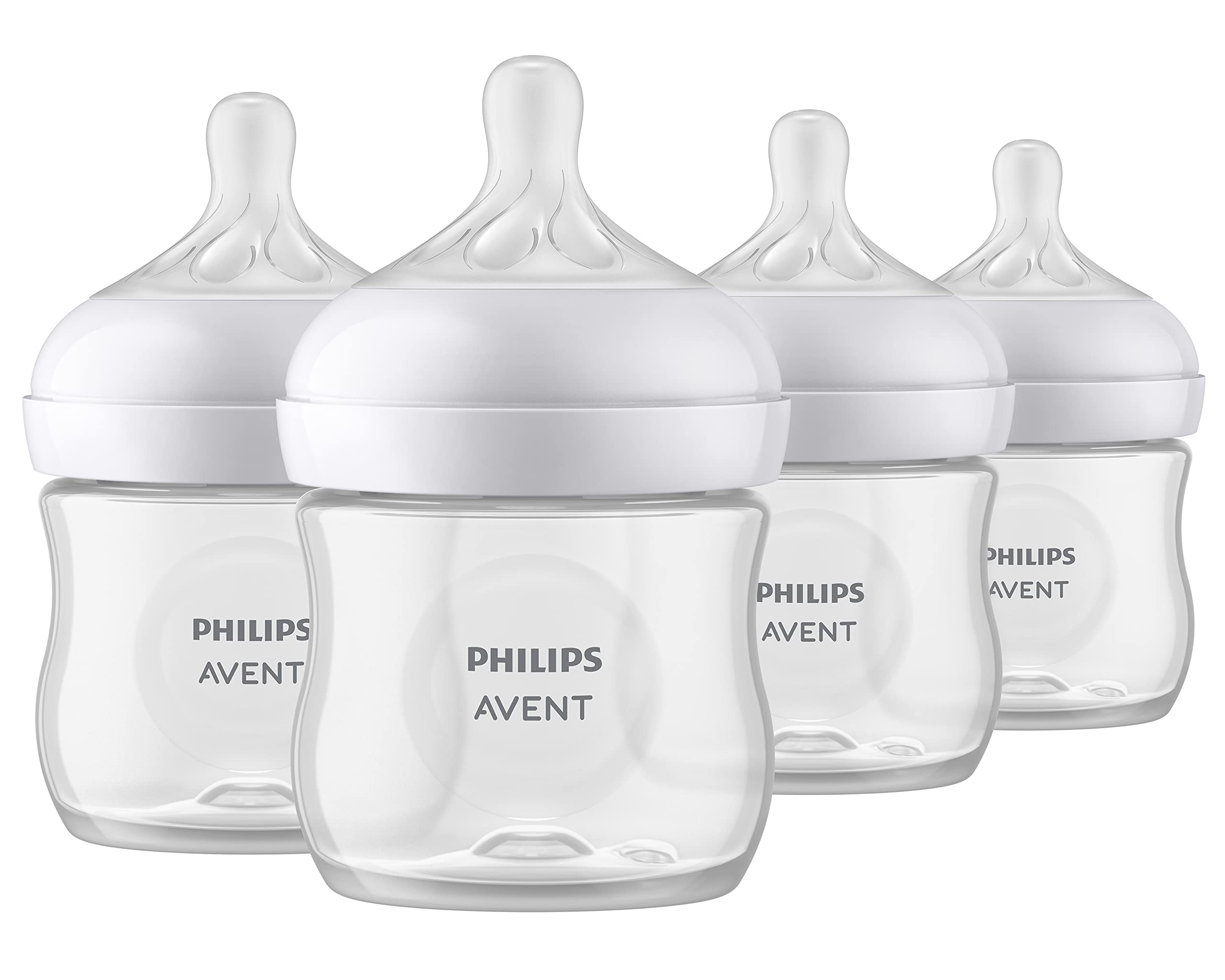 Philips Avent Biberón Natural, Translúcido, 330 ml, 2 Packs :  : Bebé