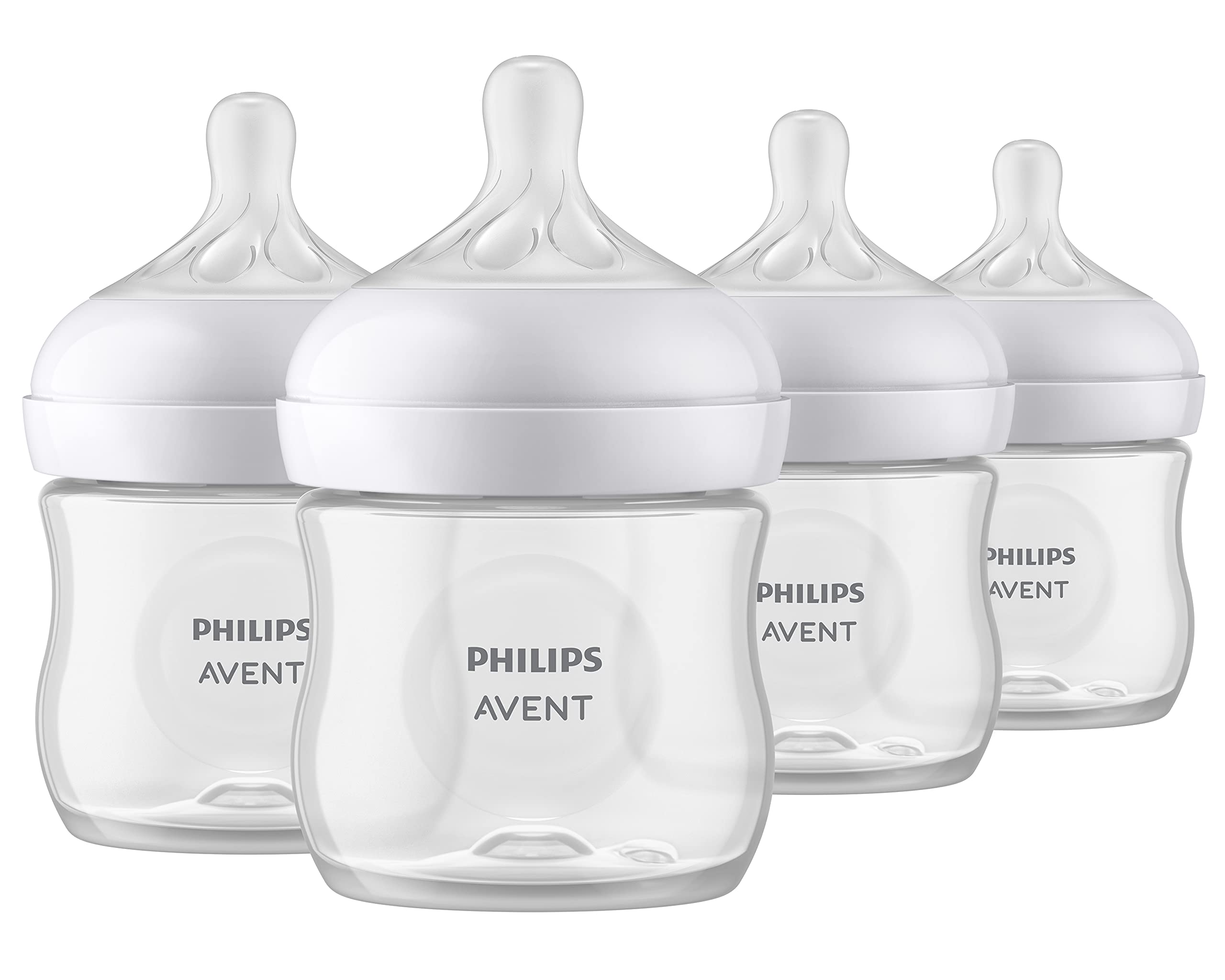 Philips Avent Natural Response Baby Bottle Nipples Flow 4, 3M+, 4pk,  SCY964/04