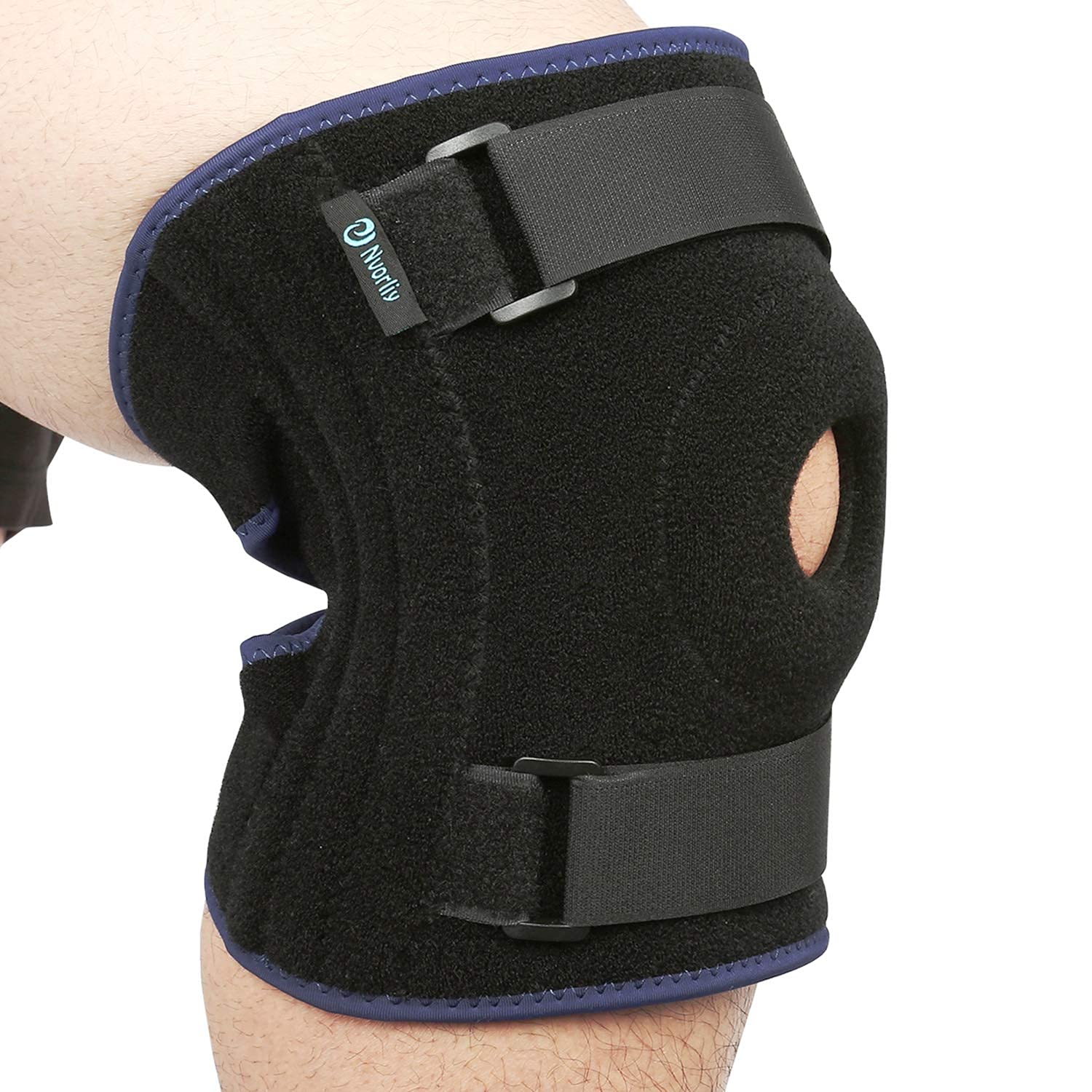 Nvorliy Plus Size Knee Brace XL-8XL Extra Large Open-Patella