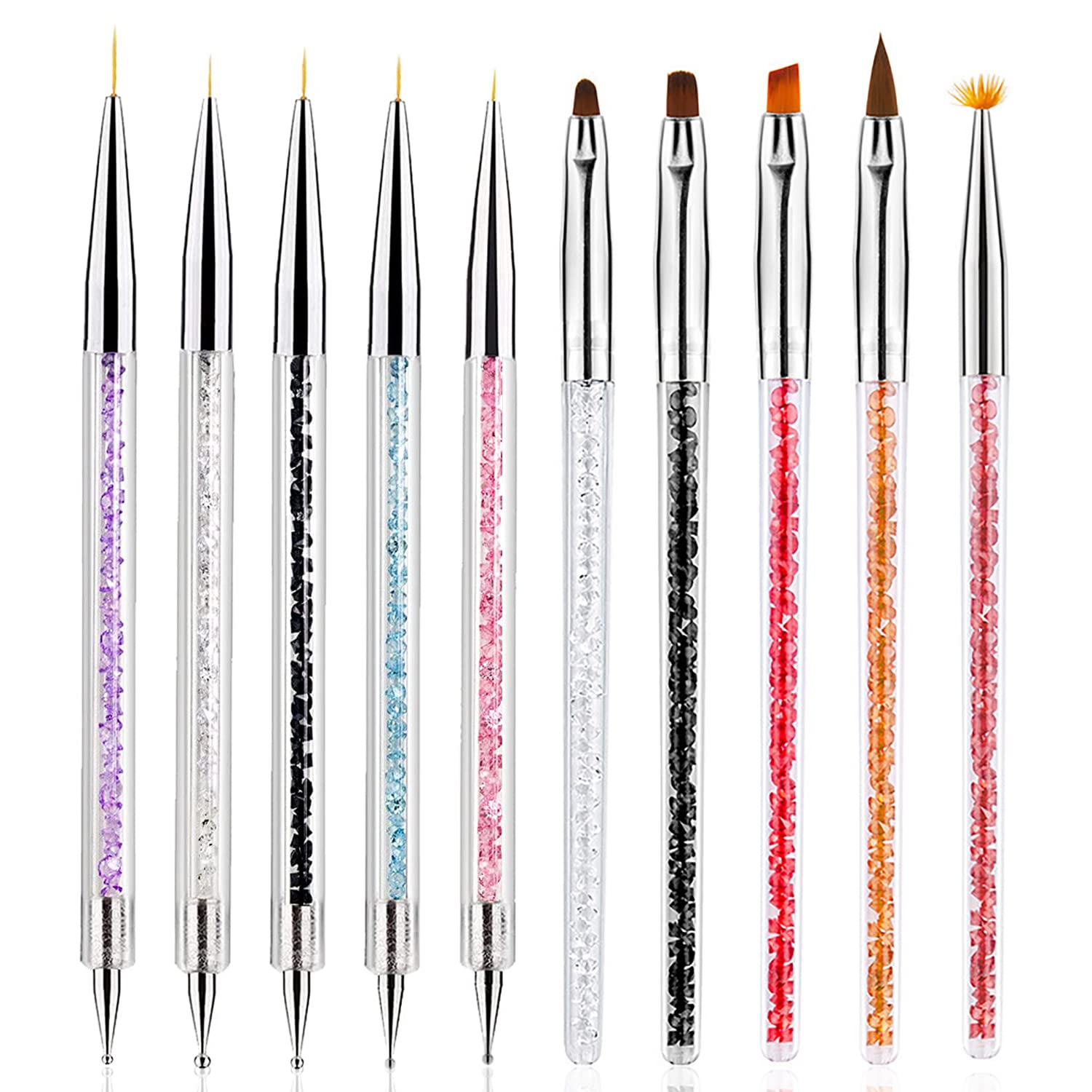 A Guide to Our New Nail Art Liner Brushes – Glitterbels