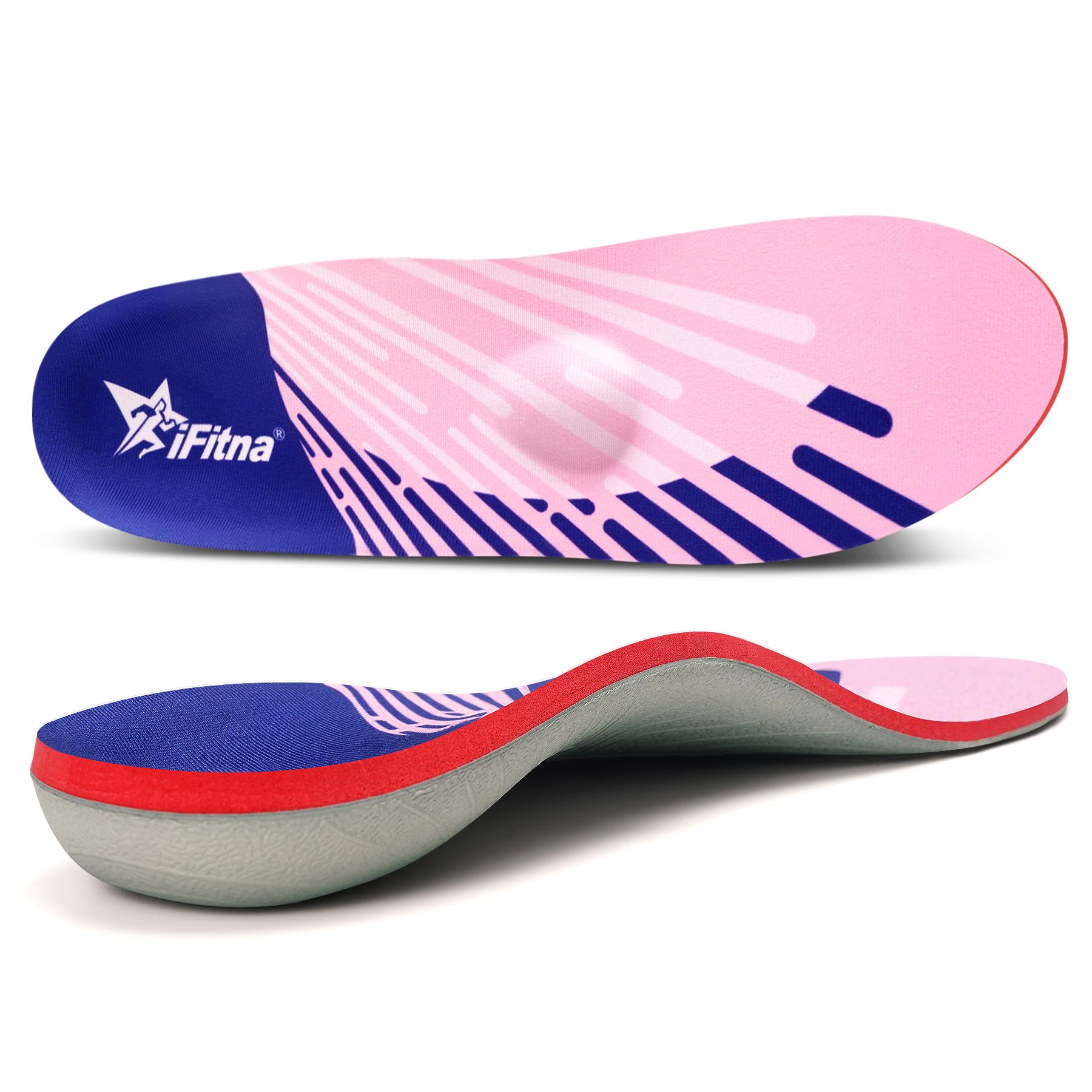 Happy Feet Plantar Fasciitis Flat Feet Orthotic High Arch Support Gel Insert Shoe Insoles For Mens And Womens (((M2 (Men 7½ - 9) (Women 9-10½