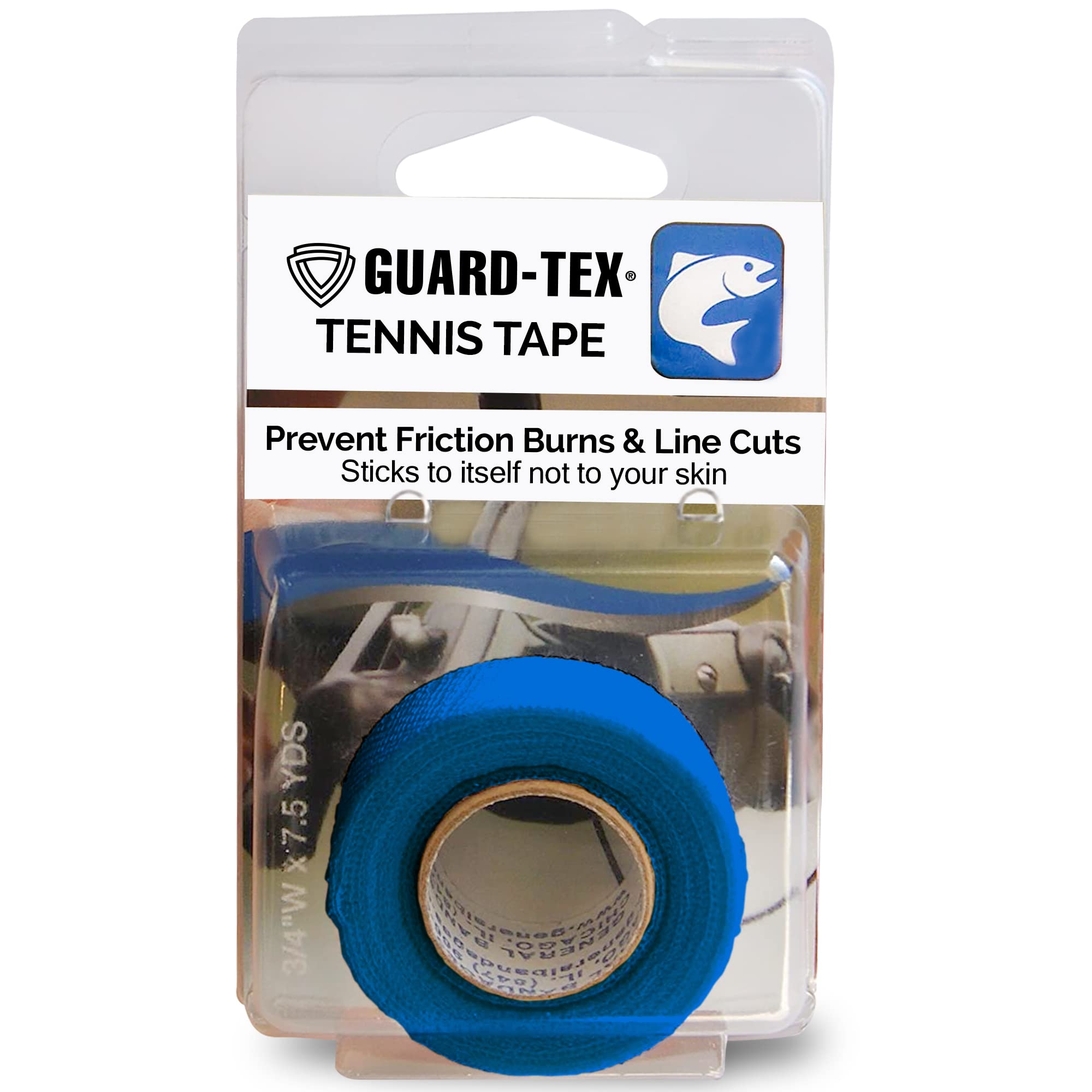 Guard-Tex Blue Fishing Tape - Flexible Blister & Grip Protection