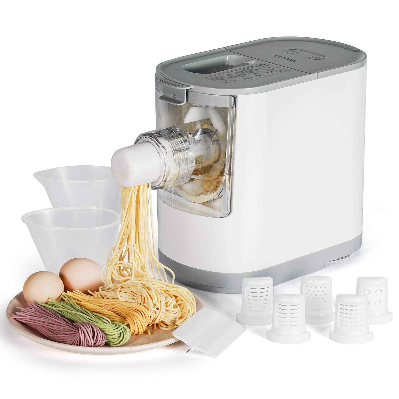 Razorri Electric Pasta and Noodle Maker - Automatic Pasta Machine, Compact  Size Makes 2-3 Servings, 6