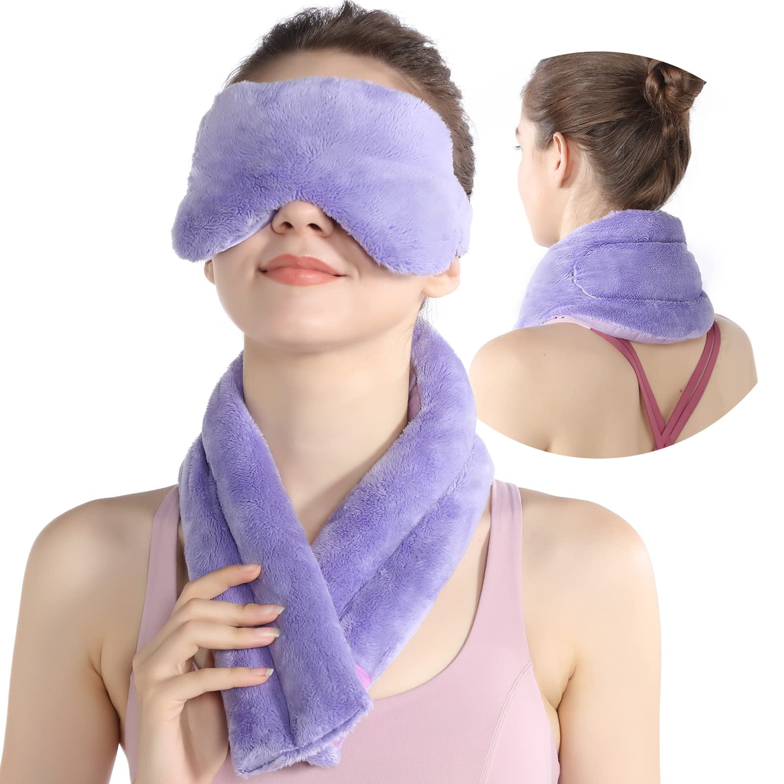 SuzziPad Lavender Eye Pillows for Relaxation with Aromatherapy