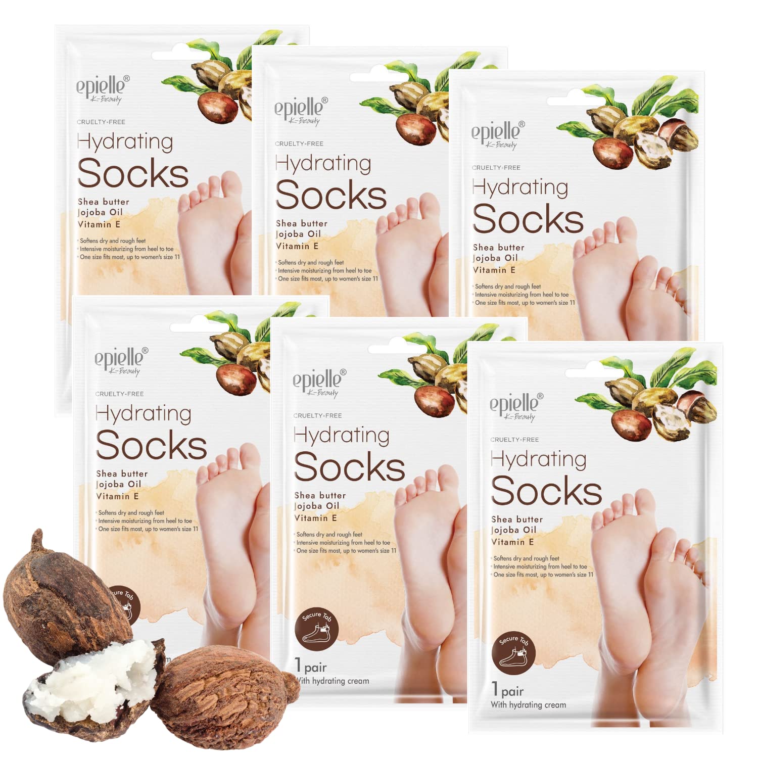 NEW epielle® Moisturizing Socks