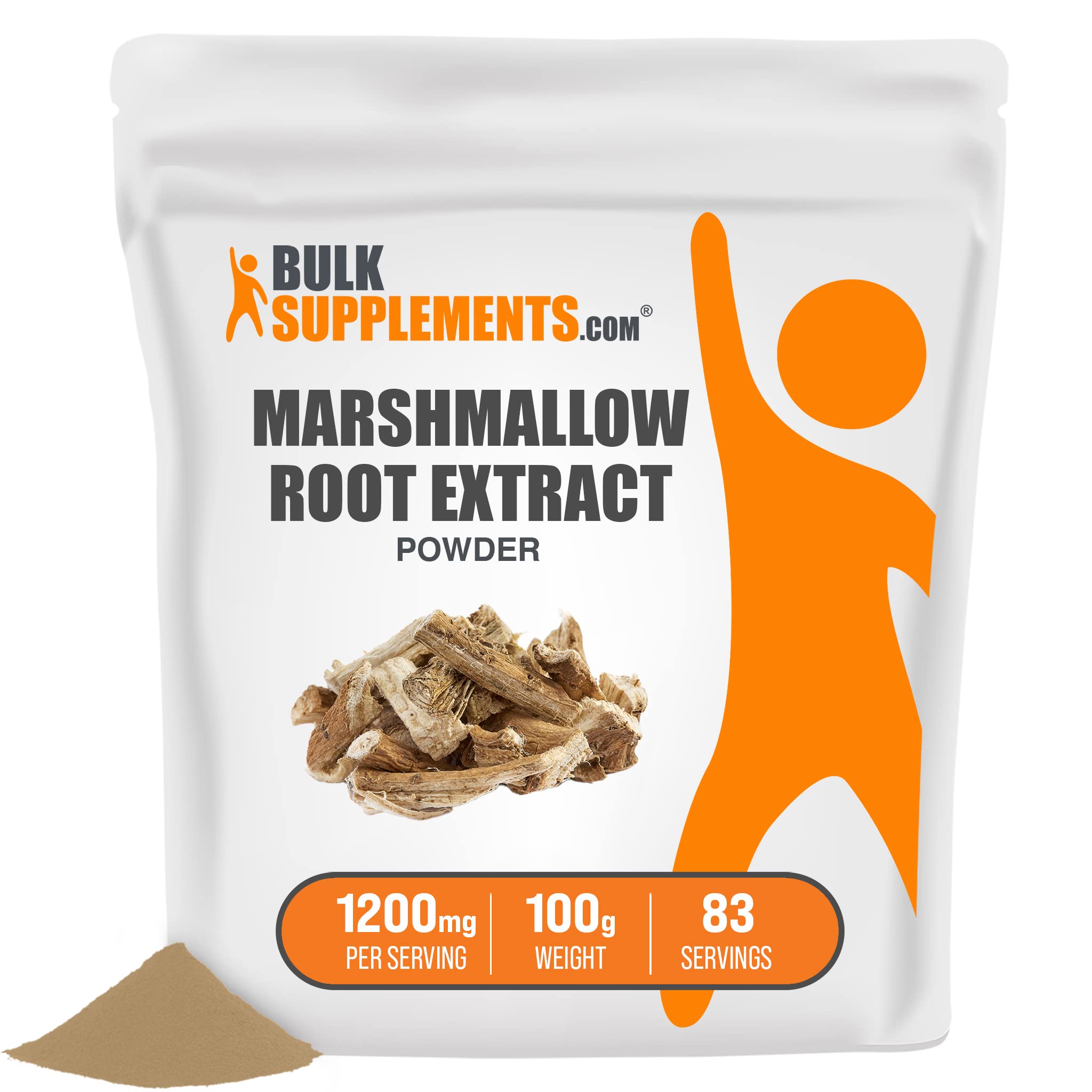  Marshmallow Root Extract Powder - Lung Support  Supplement - Root Powder for Hair - Marshmallow Root Powder -