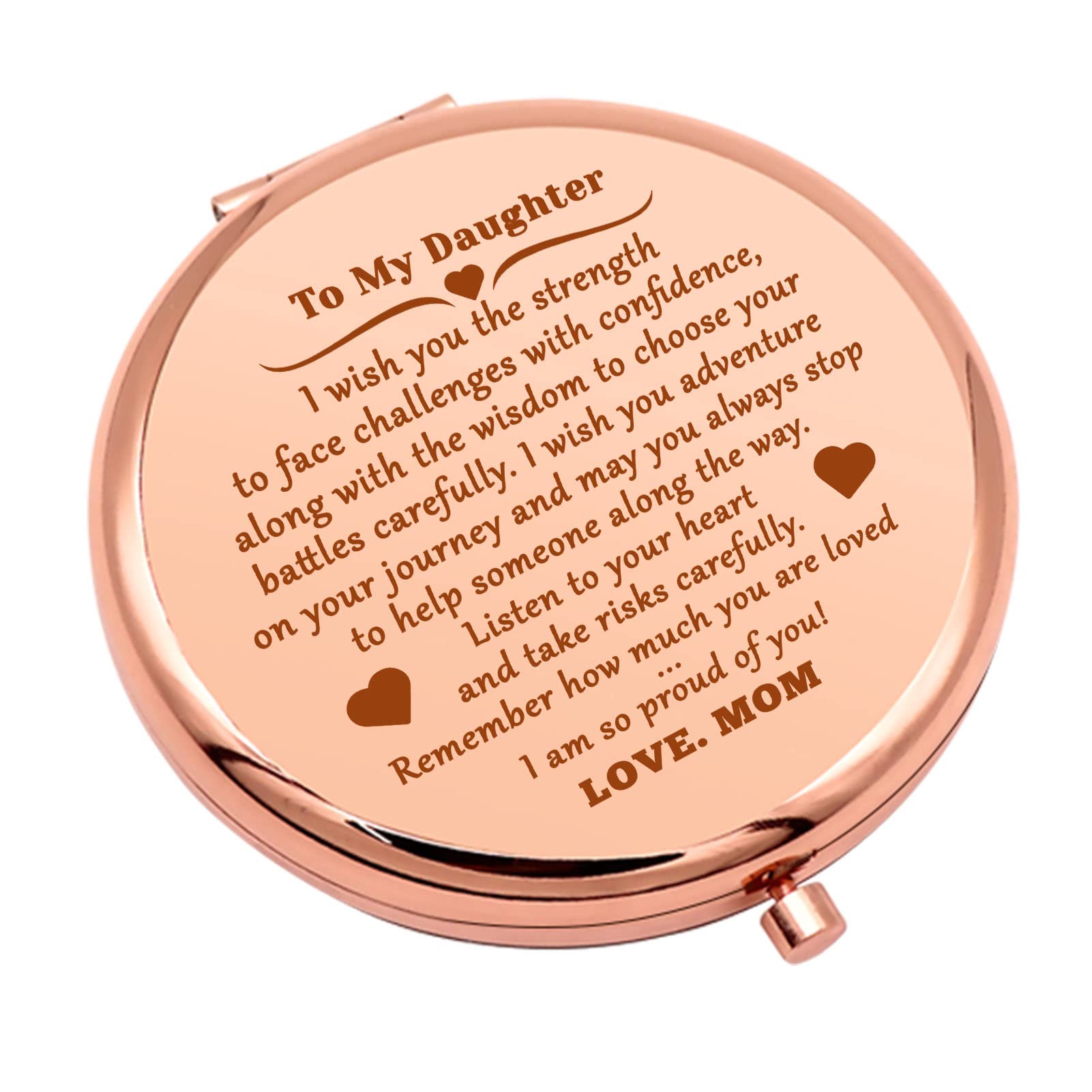 Mermaid Gifts for Girls Inspirational Gifts Compact Makeup Mirror for  Sister Daughter Niece Mermaid Lover Gifts for Women Encouragement Gifts  Folding Makeup Mirror Birthday Christmas Graduation Gifts