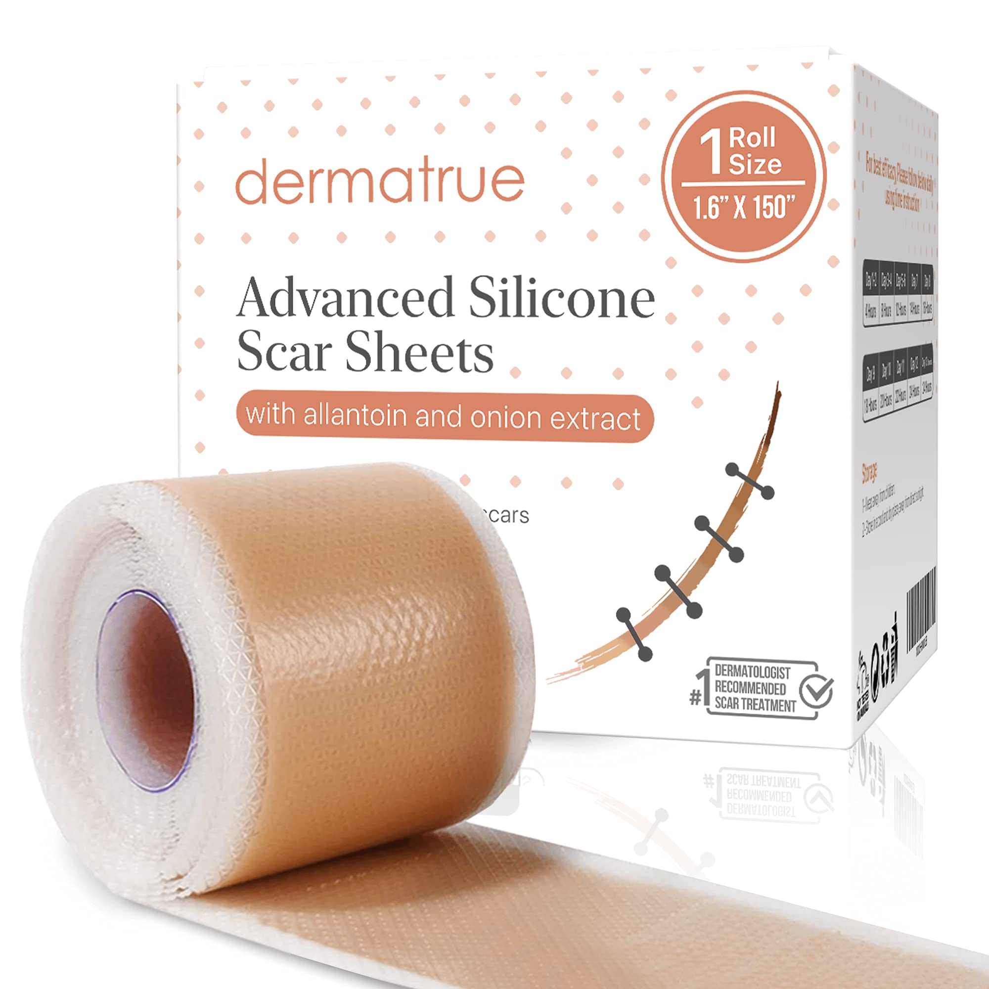 Advanced Medical-Grade Silicone 1 x 6 Strips