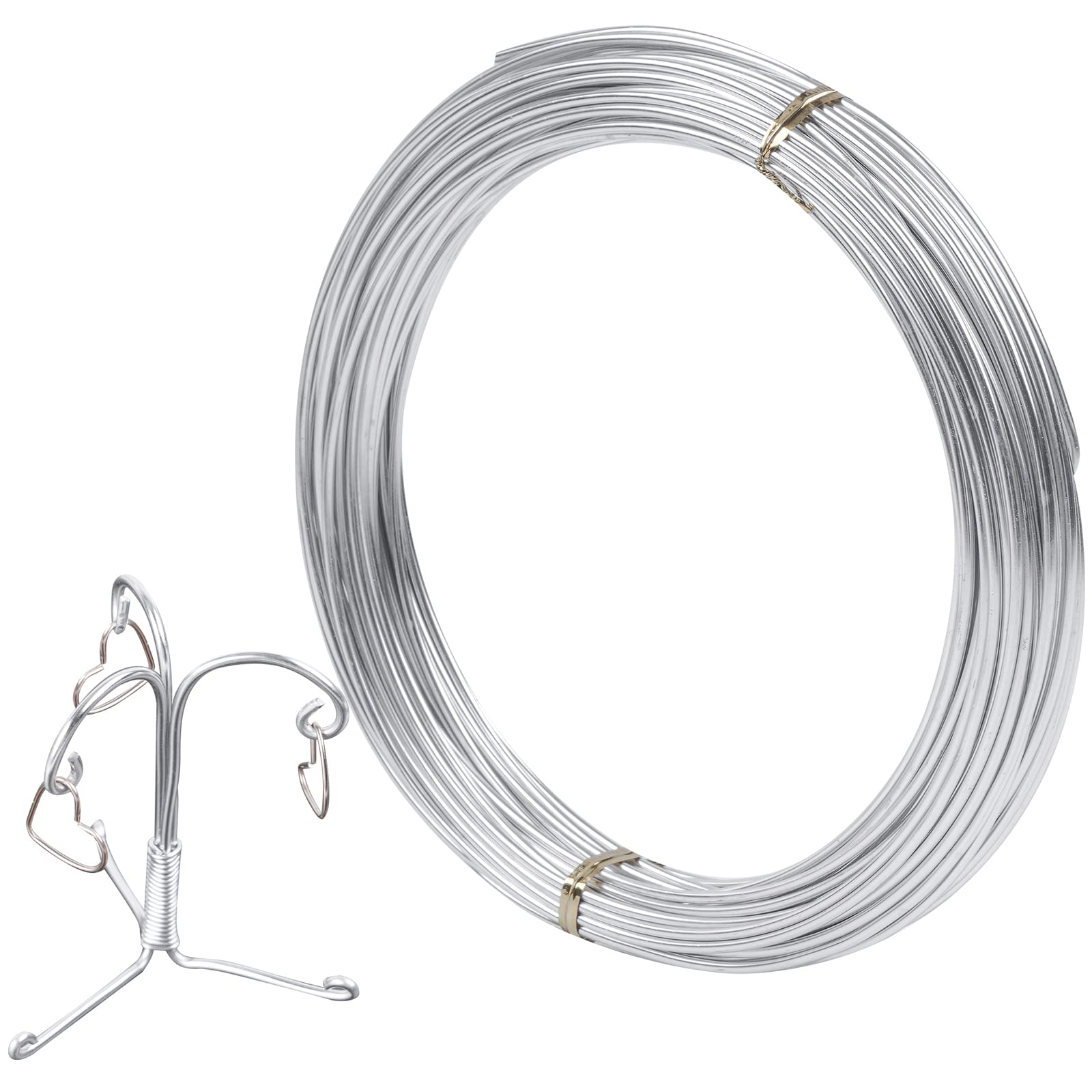 2mm X 20m Aluminum Wire Silver Wire Jewelry Wire Craft Wire Soft & Bendable  Wire