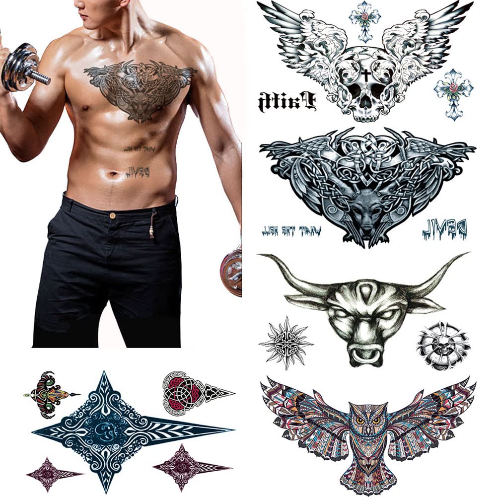 Dragon chest tattoo | TikTok