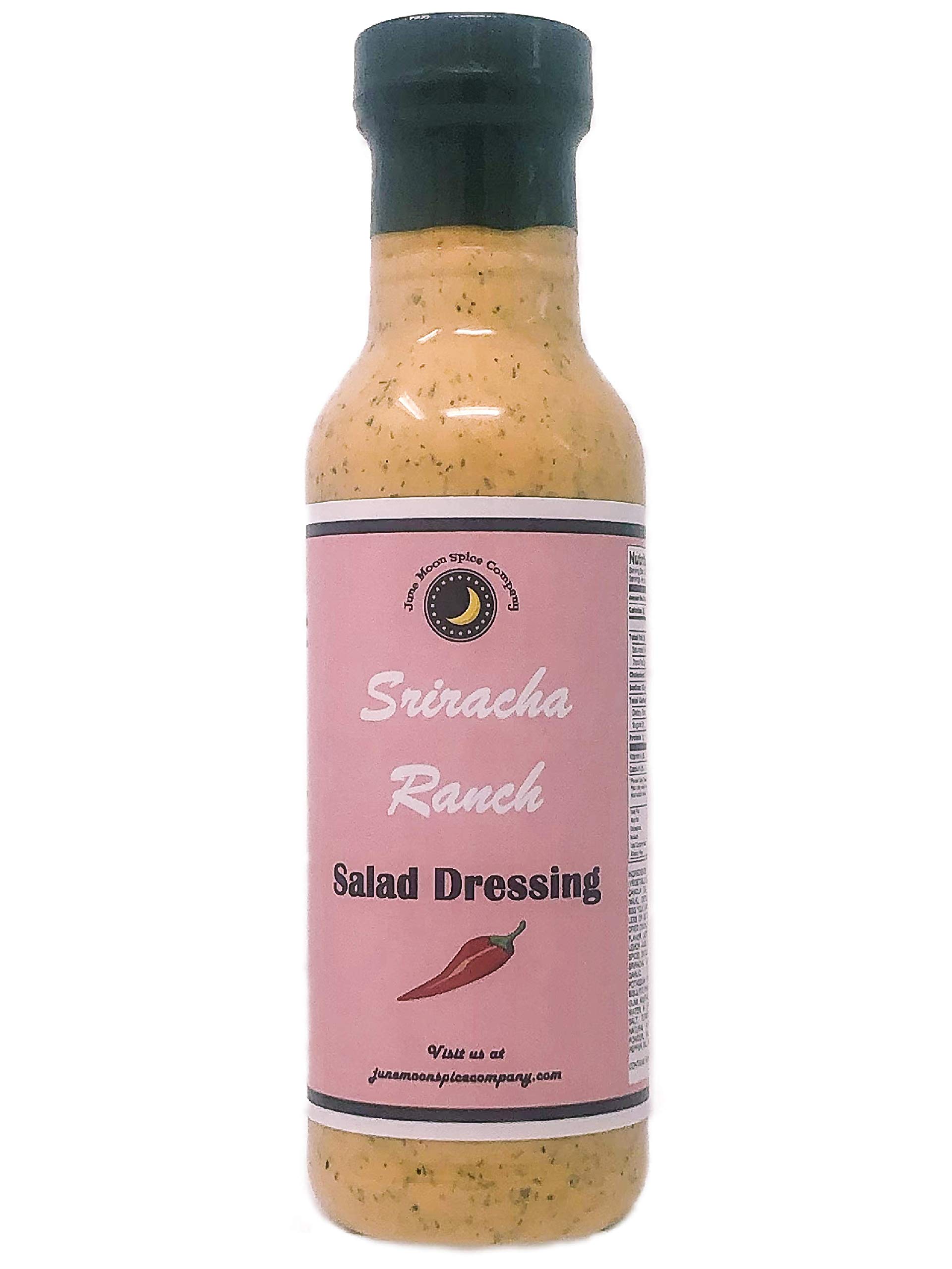 Premium SRIRACHA RANCH Salad Dressing Low Cholesterol Crafted in