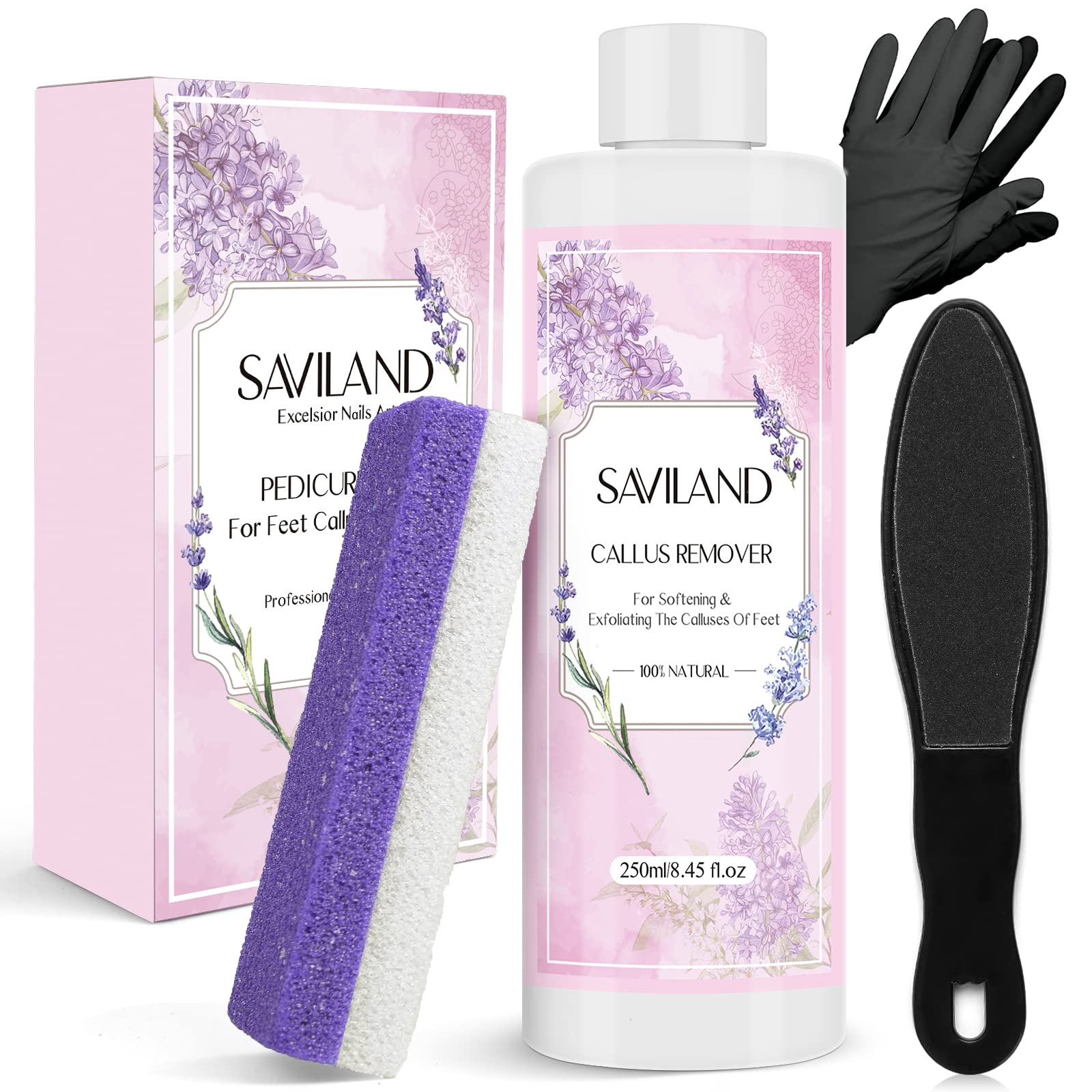 Foot Callus Remover Set | Foot File + Callus Softener