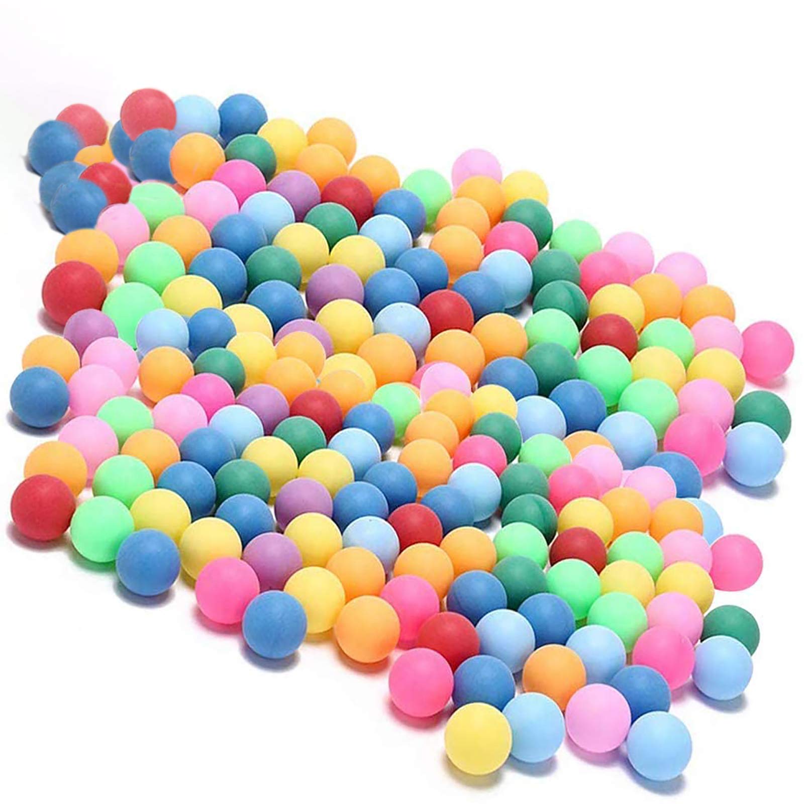 KEVENZ 60, 120, or 1500 Pack Ping Pong Balls, Assorted Color Table Tennis  Balls, Multi-Color Pong Balls for Pong Games, Arts and Craft, Party  Decoration, Not for Ball Pit 60 Pack Multicolor
