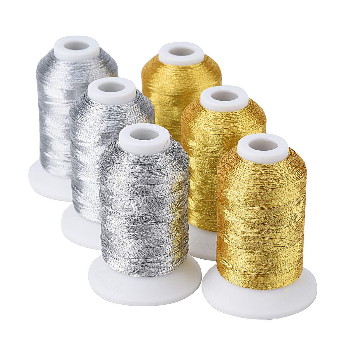 Apparel Gold Embroidery Thread  Silver Gold Thread Embroidery