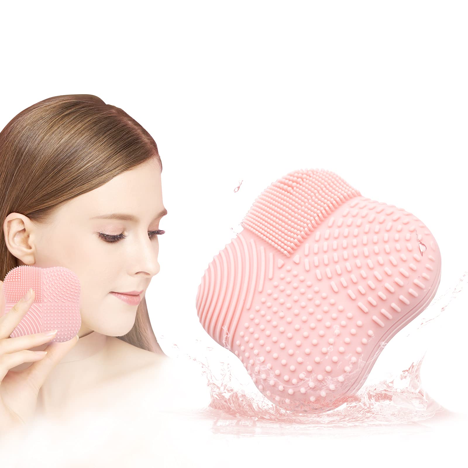 Silicone Sonic Facial Cleansing Brush & Massager