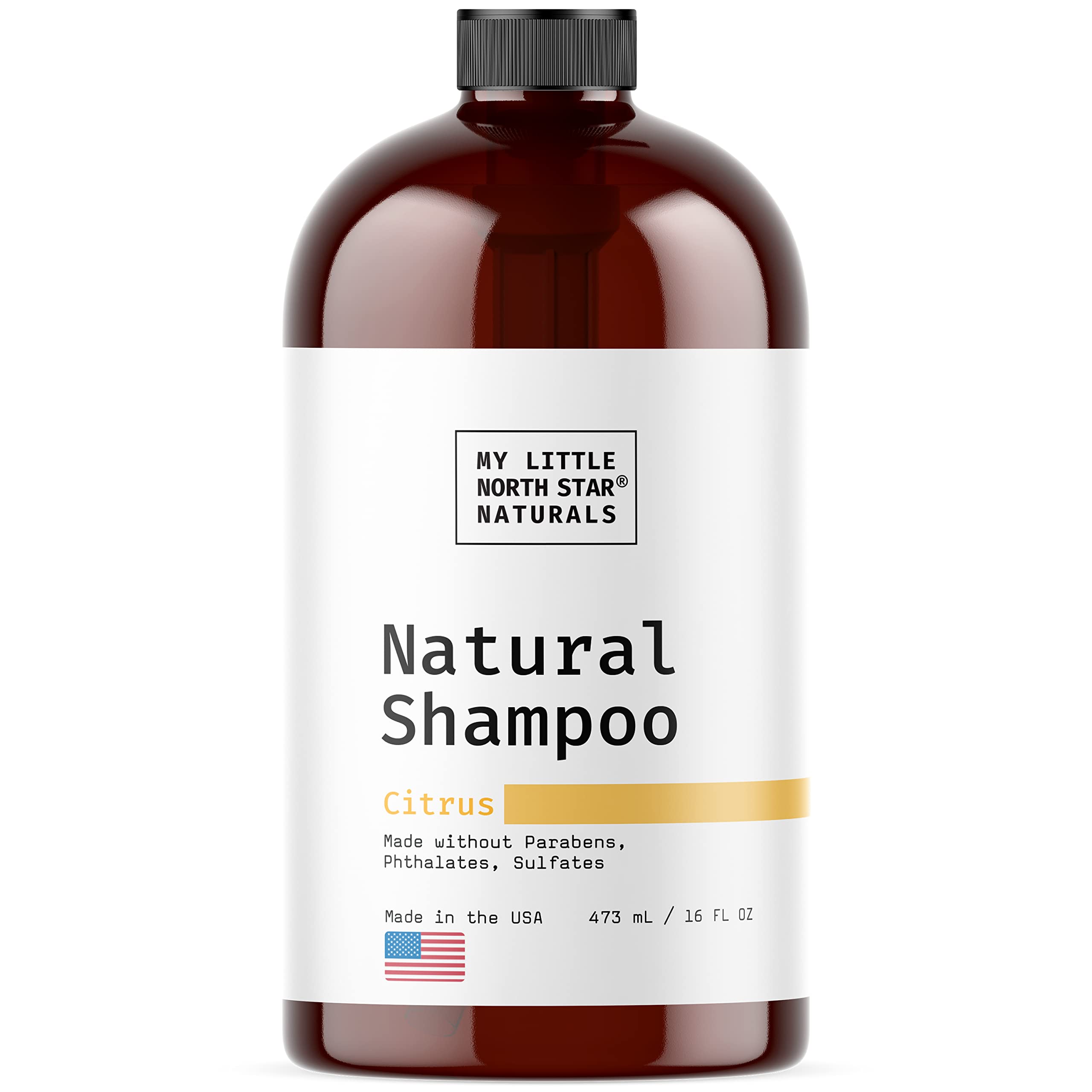Argan Citrus Lavender Natural Shampoo Made in USA Naturally Derived