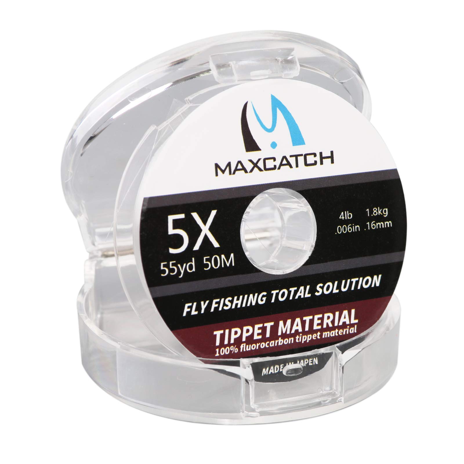 M MAXIMUMCATCH Maxcatch Fluorocarbon Fly Fishing Tippet Material