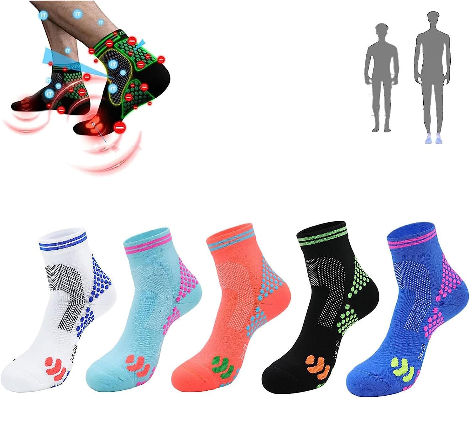 Men's Infrared Recovery Compression Socks