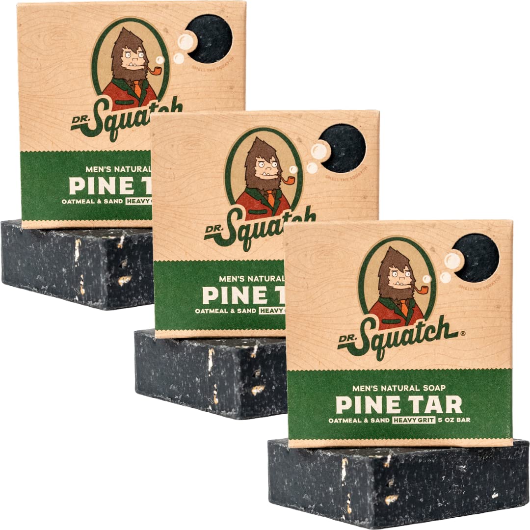 Dr. Squatch Pine Tar Natural Soap for Men, 5 oz. - Soaps & Salts - Hallmark