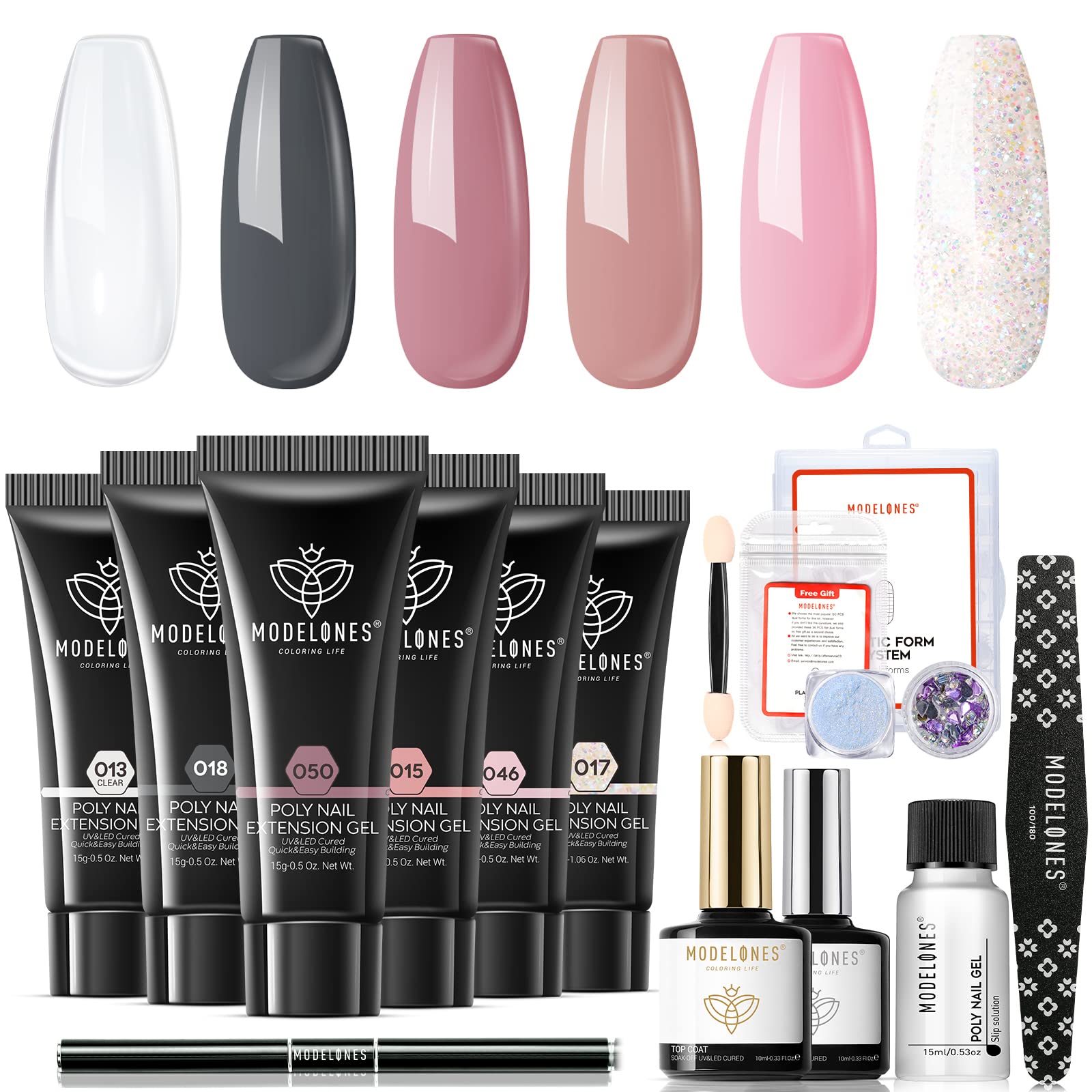 a. 92. Polygel Nail Kit – dresstess