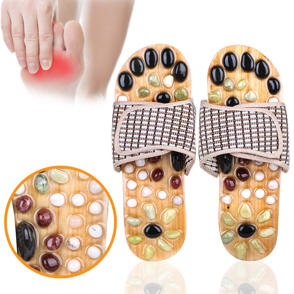 Spring Acupressure and Magnetic Therapy Paduka Slippers for Full Body Blood  Circulation Natural Leg Foot Massager Slippers (Multicolor, Free Size, 1  pair) : Amazon.in: Health & Personal Care