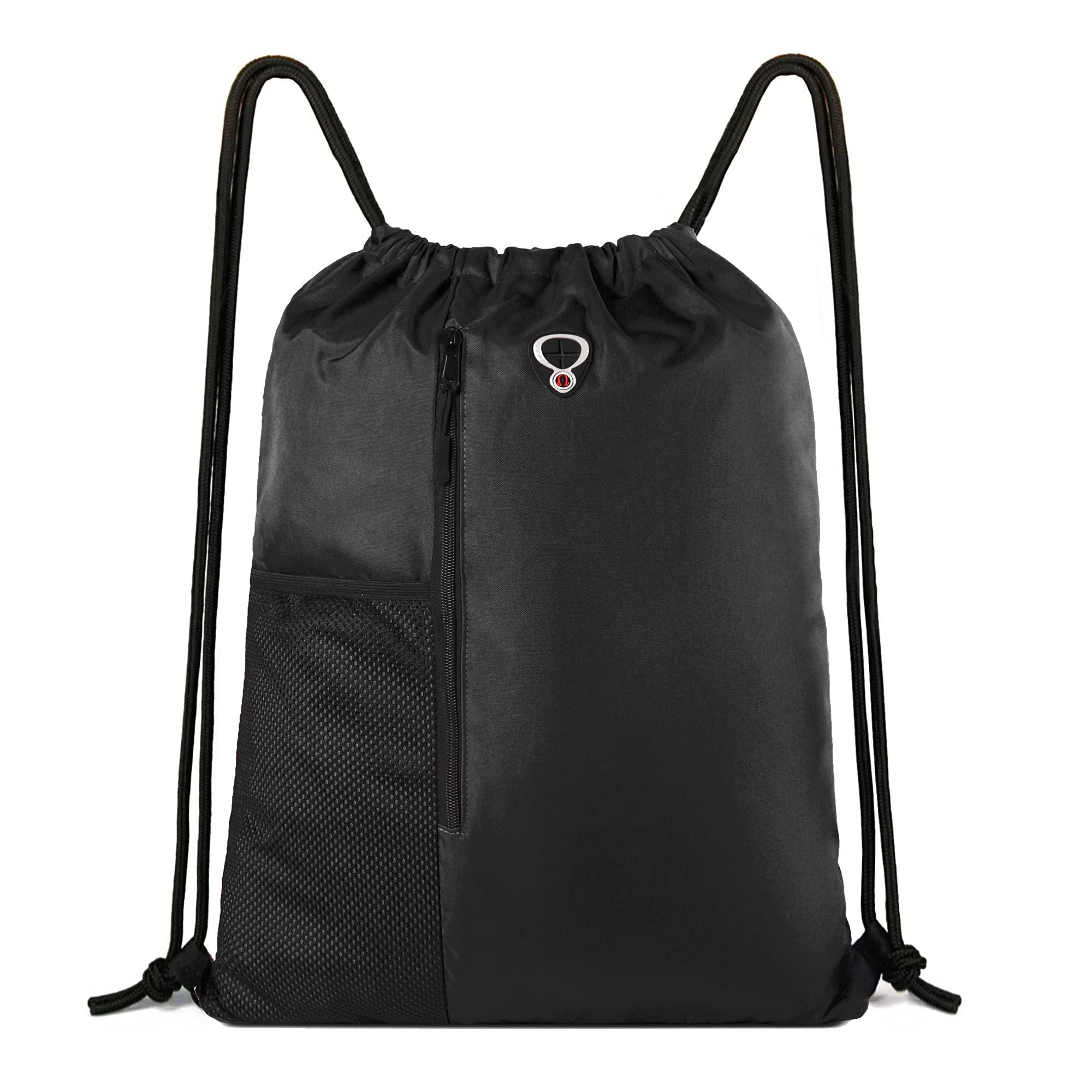 Eummy Mesh Drawstring Bag Heavy Duty Drawstring Backpack Black Mesh Bags  Sports Nylon Cinch Sack Multi Functional Mesh Equipment Bag for Swimming,  Beach, Diving, Travel, Gym, Camping, Training 