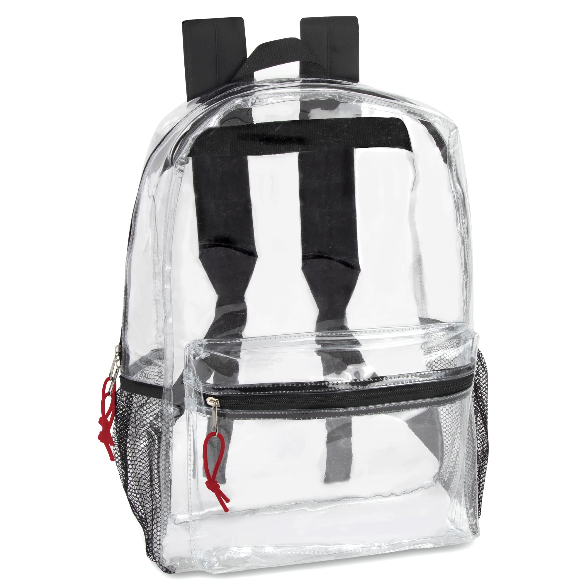 Heavy Duty Clear Transparent Backpack See Through Bookbag With Multi Color  Choices For School Sports Stadium And So On Extra Large Durable Backpack  Backpack Lunch Bag for Women Insulated Backpack for 