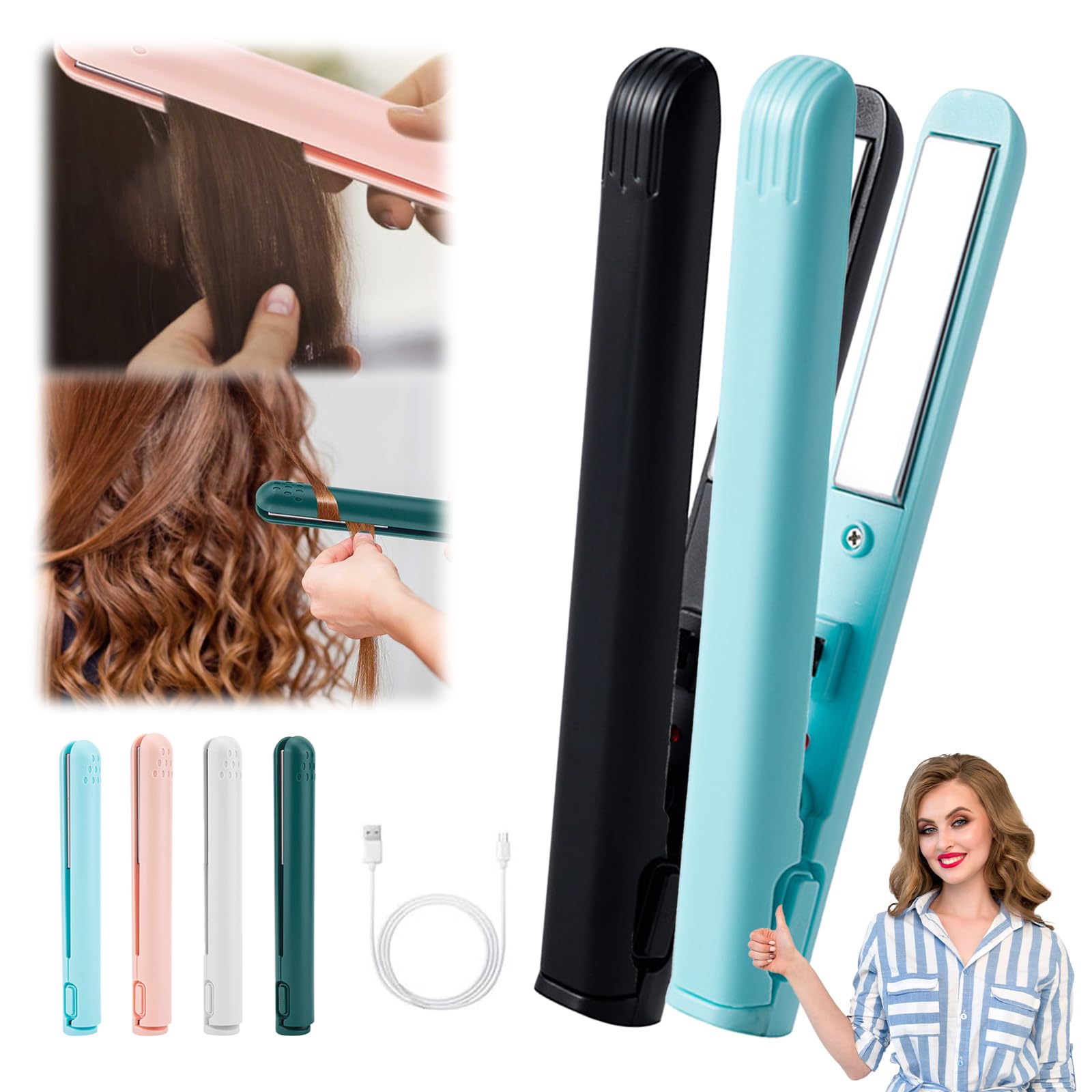 mini hair curler for short hair