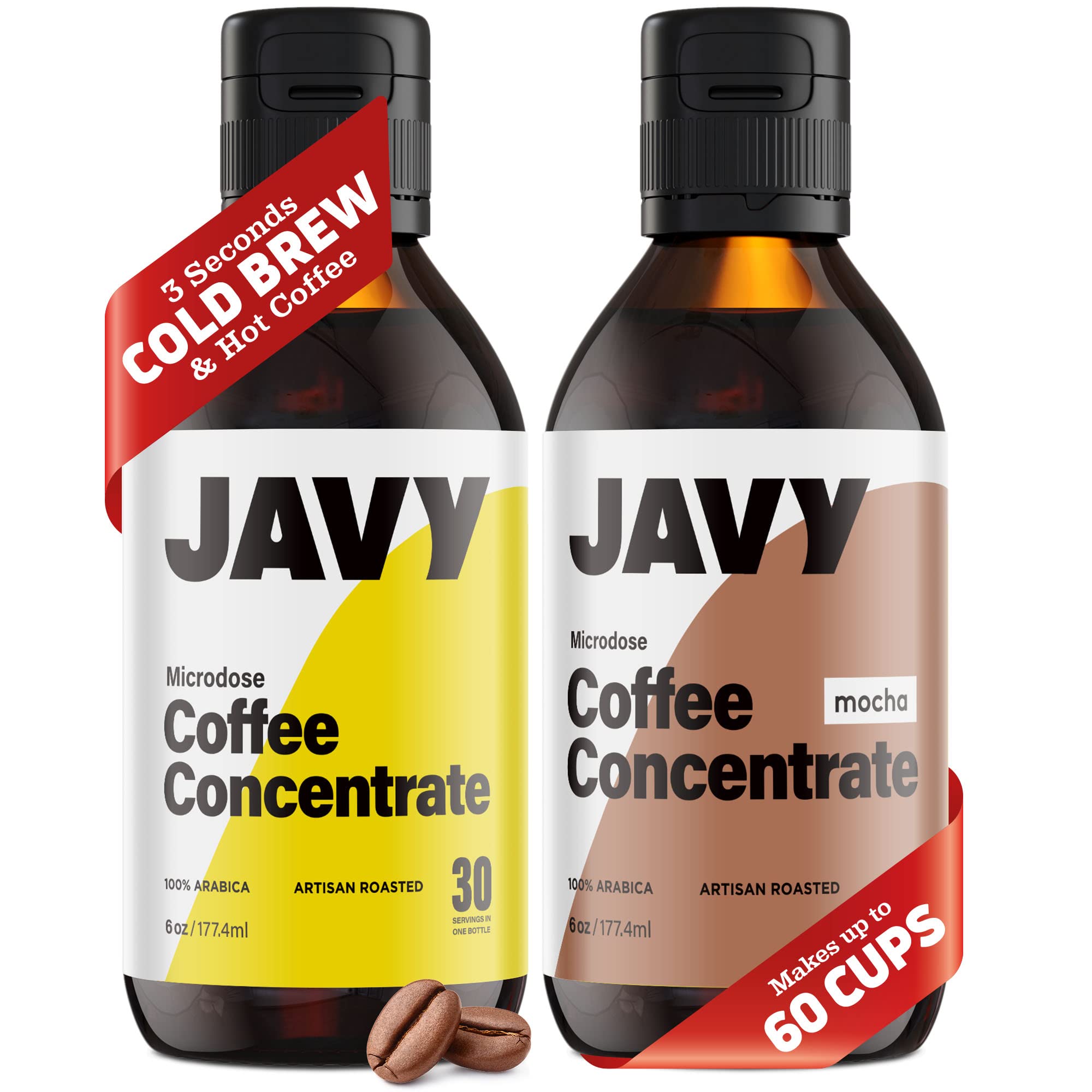 Javy Original Cold Brew Coffee Concentrate. 30 Cups Instant Coffee Hot or  Cold Brew Beverage, 6 Oz - Kroger