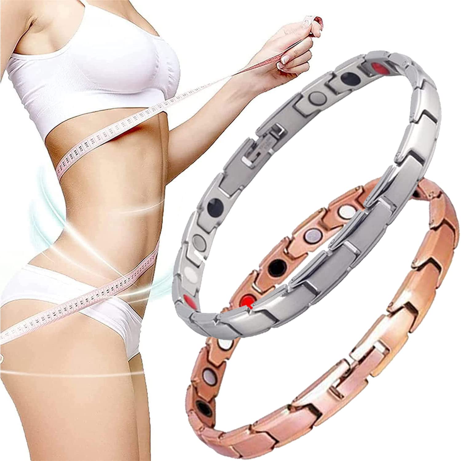 Magnetic Lymph Detox Bracelet, Magnetic Bracelets for Women, Lymph
