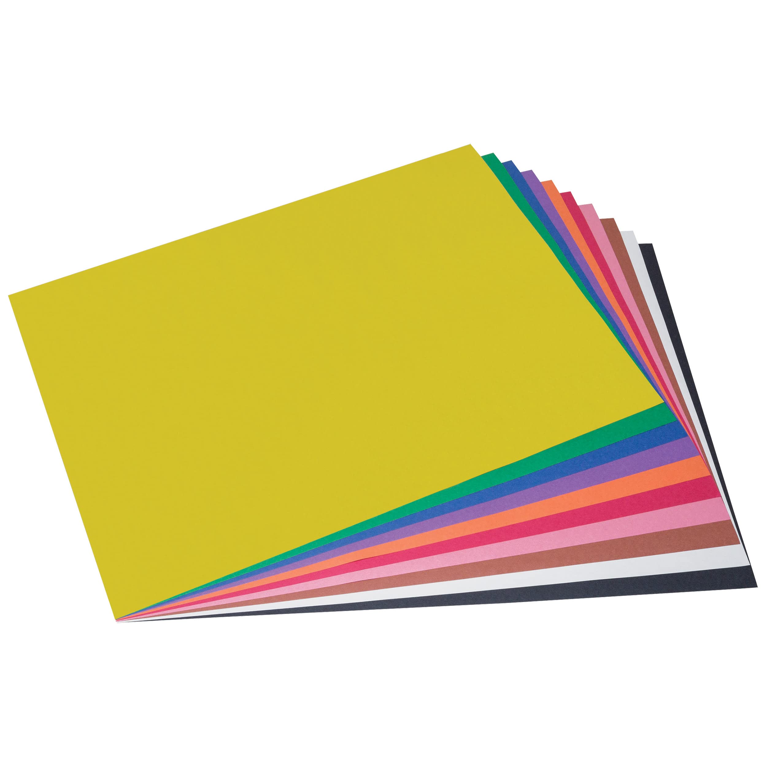 Prang (Formerly SunWorks) Construction Paper 10 Assorted Colors 24 x 36 50  Sheets