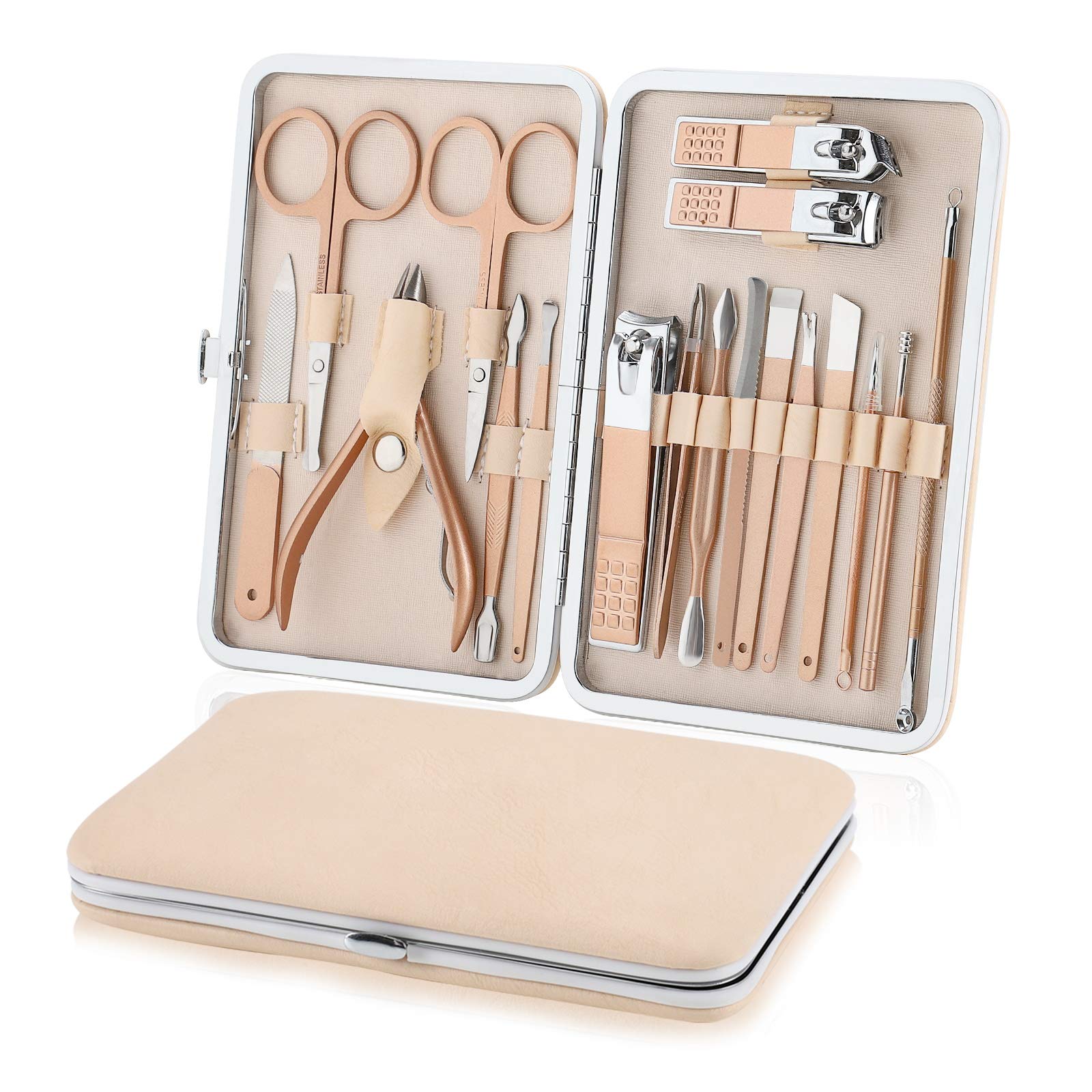 VENEKETY Manicure Pedicure Set Nail Clippers,7 pcs Nail Care Kit Personal  care Professional Travel Grooming Kit Tools Gift luxury pocket manicure set  For Women Men Friends Parents Manicure : Amazon.in: Beauty