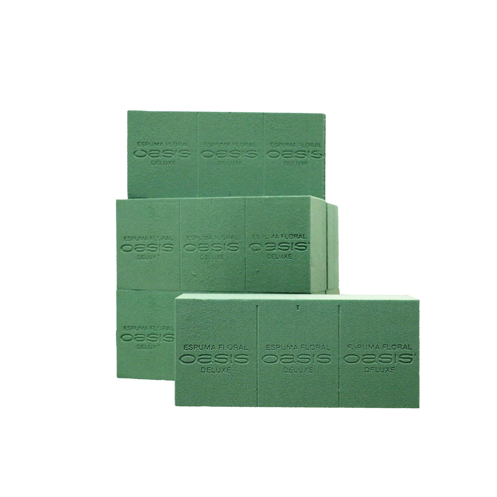 Oasis Smithers Floral Foam Deluxe - Foam Bricks - Craft Blocks - Foam for  Dry Flowers - Lightweight Green Foam - Florist Foam for Arrangements and  Decorations - 6 Pack