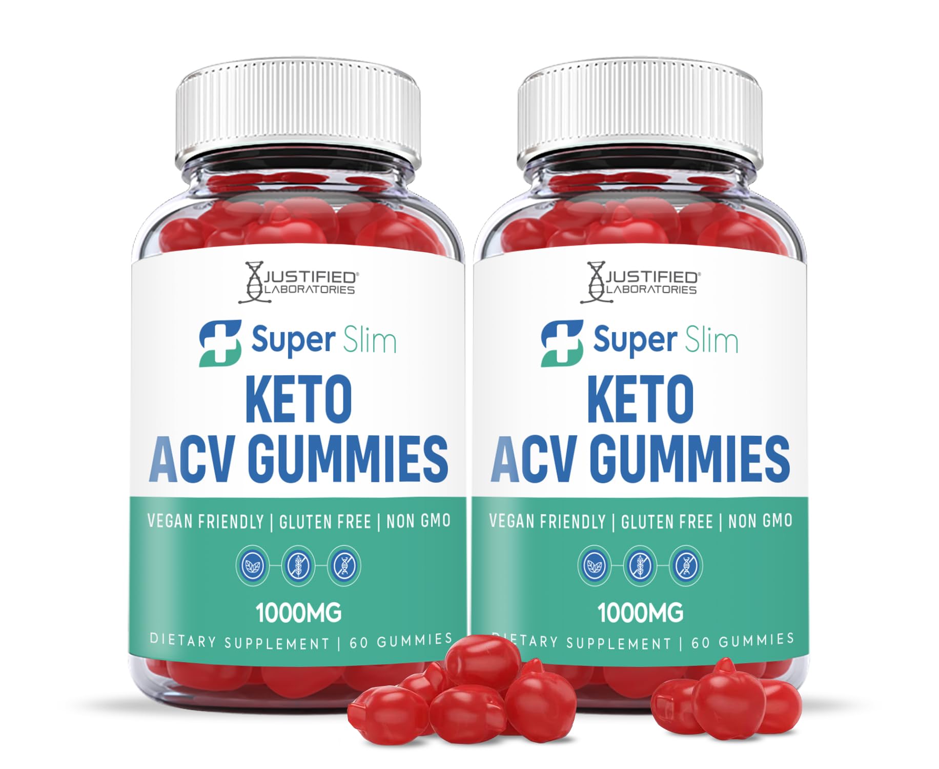 2 Pack) Super Slim Keto Gummies Super Slim Keto Gummy Bears Keto