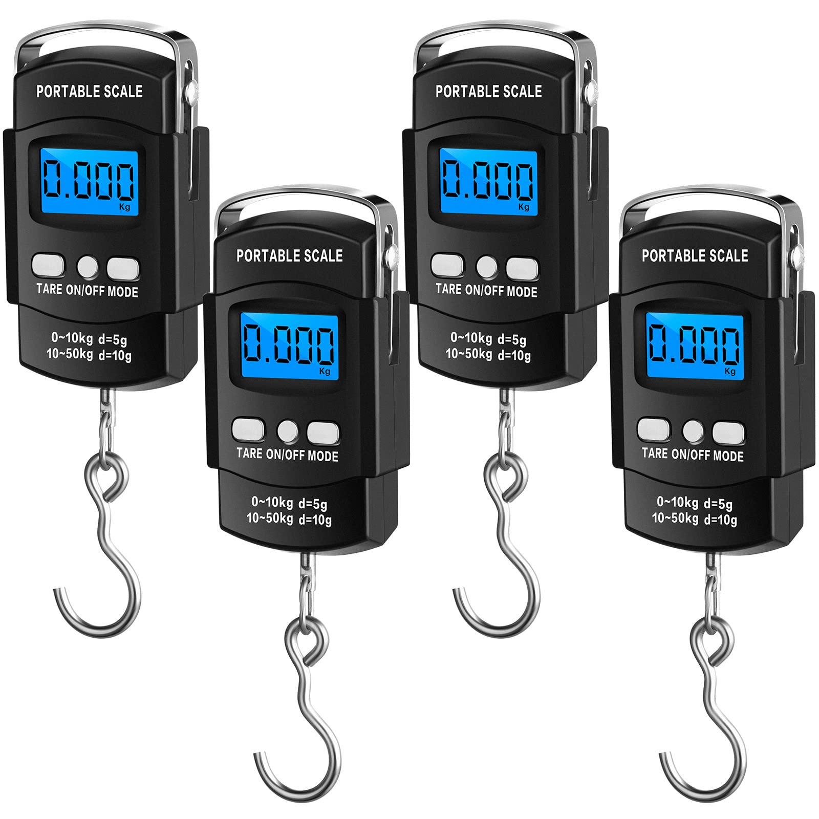 Digital Fish Scale Postal Hanging Hook Luggage Weight LCD Mini