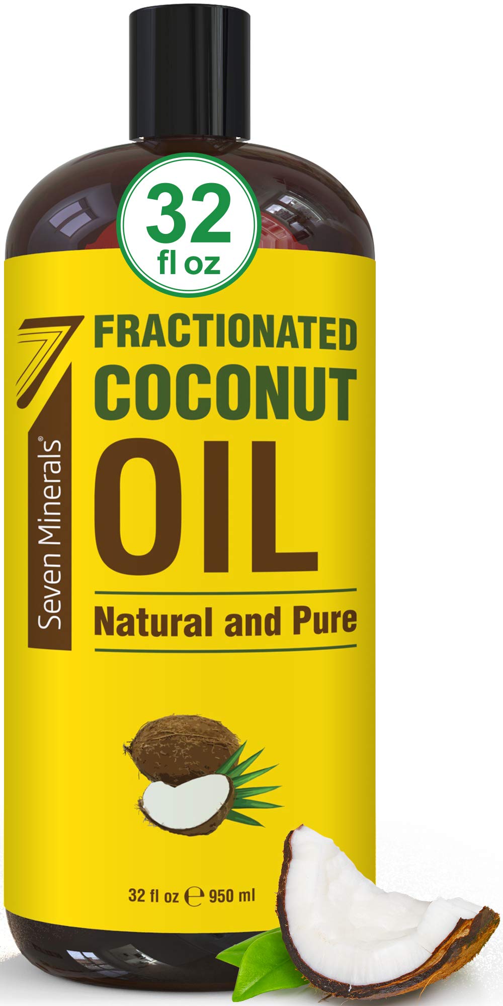 Best of Nature 100% Pure Fractionated Coconut Massage & Body Oil