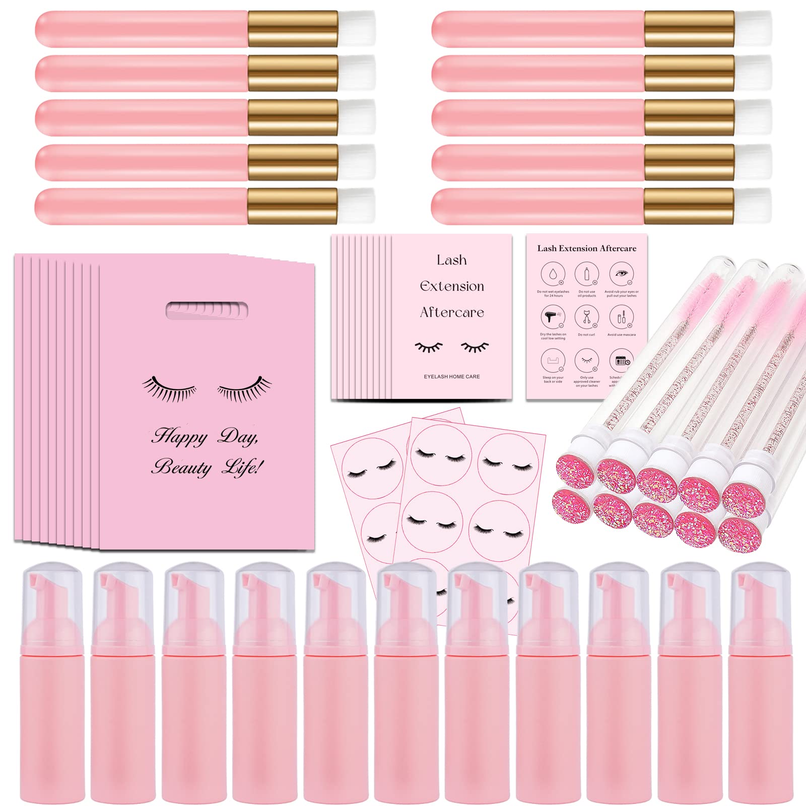 2PCS Press on Nail Organizer Clear Press on Nail Storage Box