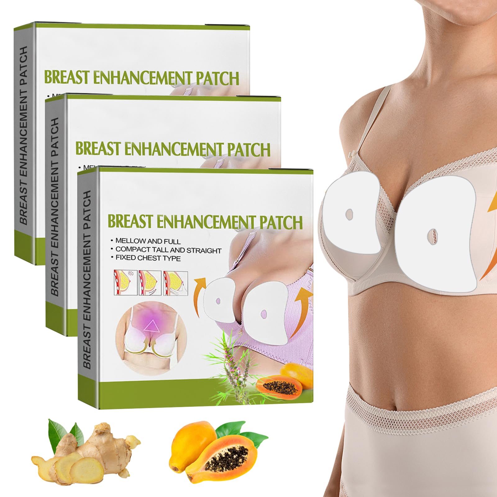 BreastyCare Herbal Breast Enhancement Lymphvity Detoxification Plasters  Patch - Wowelo - Your Smart Online Shop