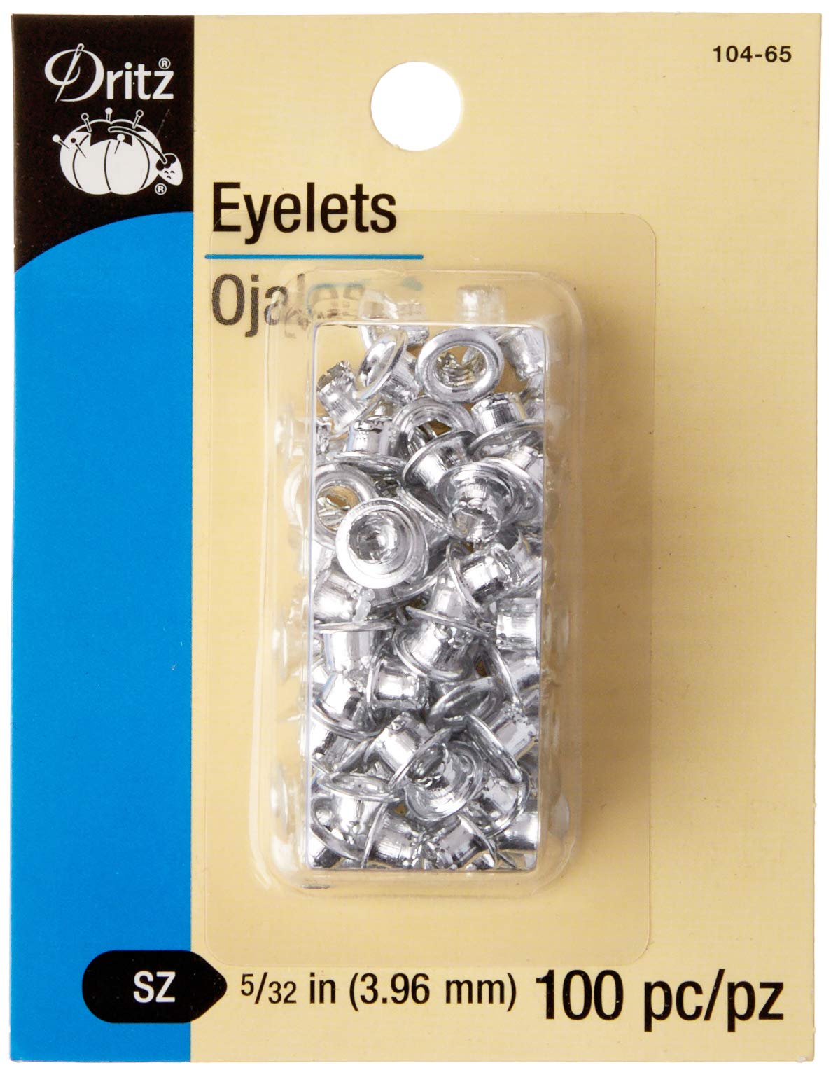 Dritz 7/16 Extra-large Eyelet Kit 10 Eyelet Sets With Tools Brass : Target