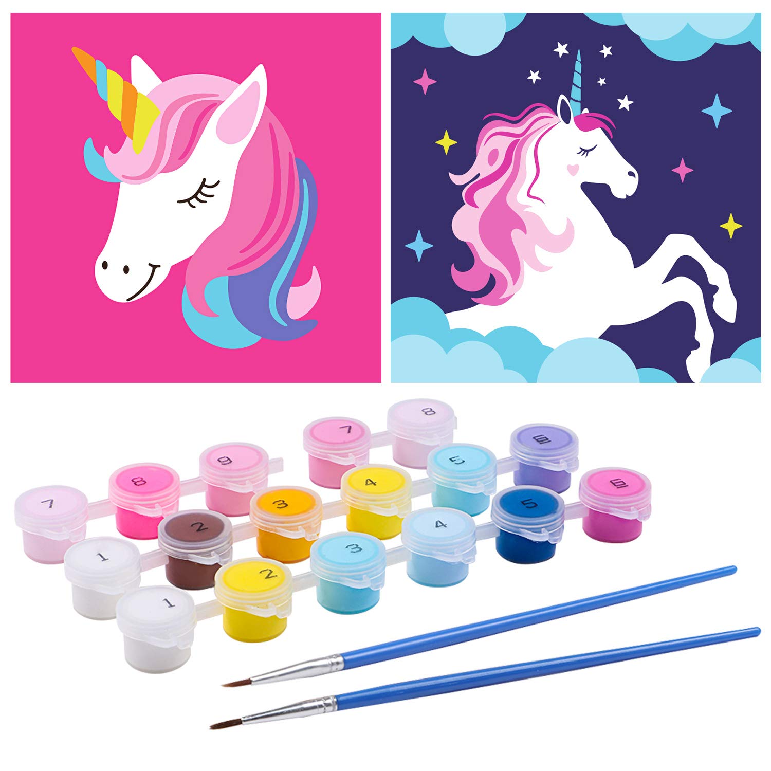 Unicorn Paint Box for Kids and Adults