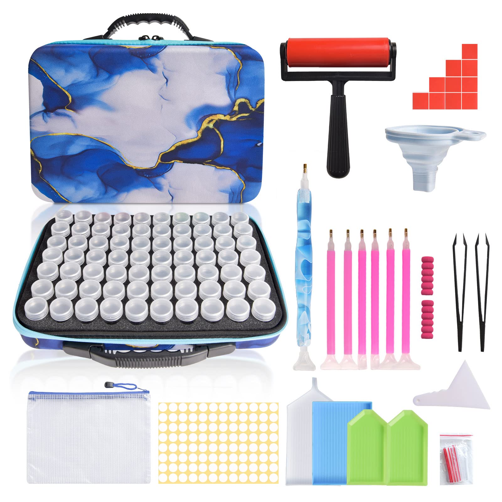 New 5D diamond painting accessories tools kit for diamond embroidery  accessories art supplies storage box
