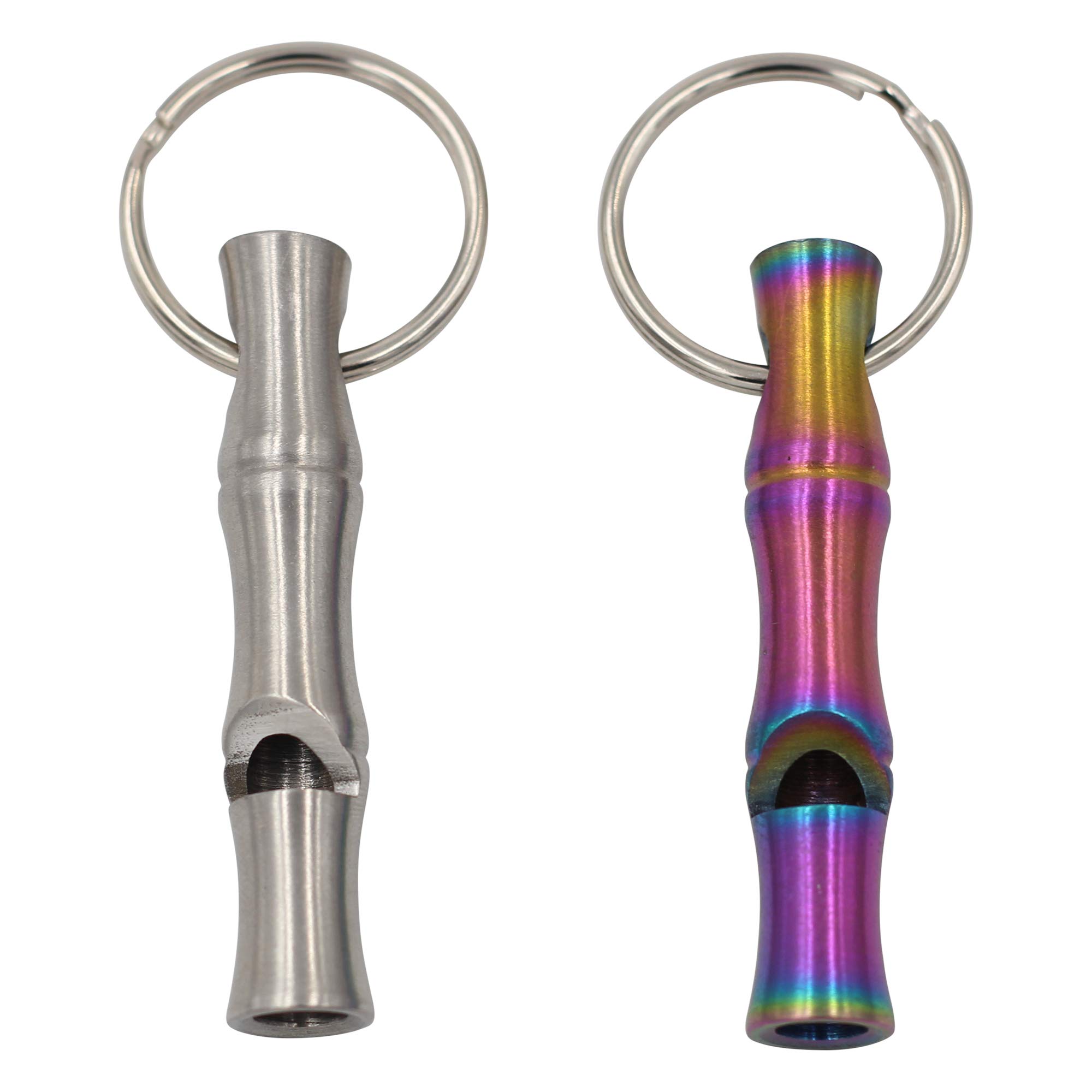 Titanium Whistle Emergency Whistle Loud Camping Whistle With Lanyard