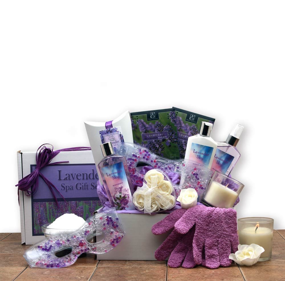 Lavender Spa Day Gift Basket