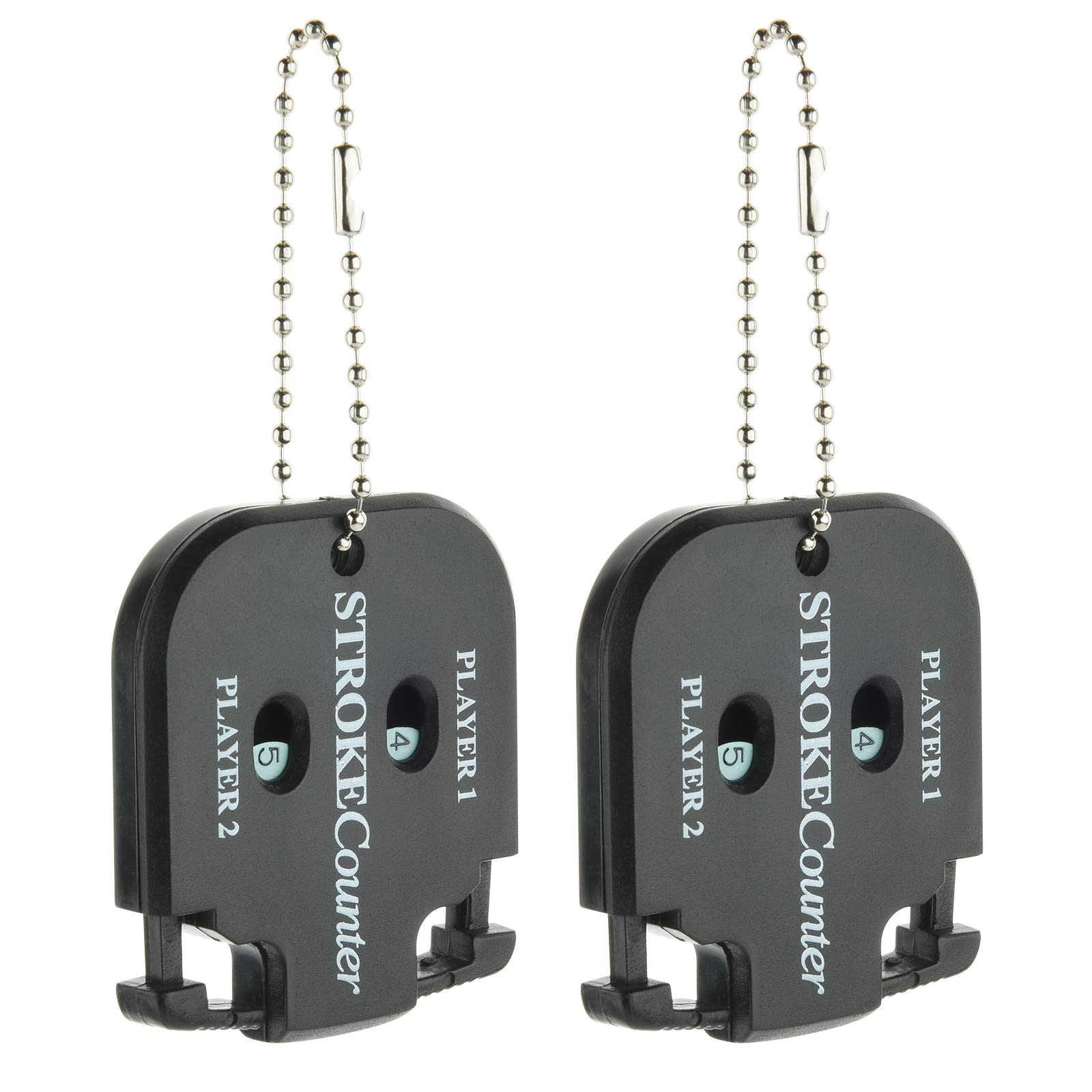 YZWDTGS Pack of 2 Mini Golf Score Shot Stroke Counter Clicker