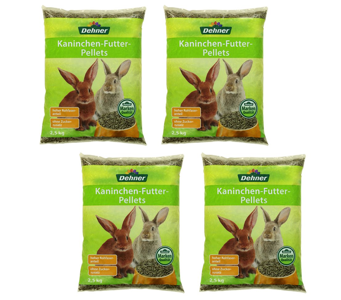 Dehner Rabbit Feed Pellets | Complete Dry Food for Rabbits & Dwarf ...