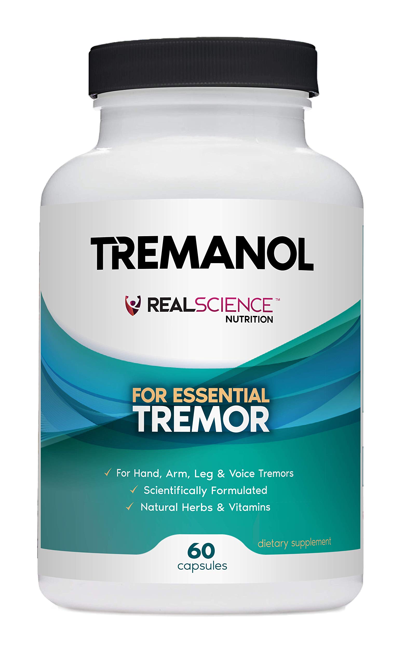 Real Science Nutrition Tremanol All Natural Essential Tremor Herbal ...