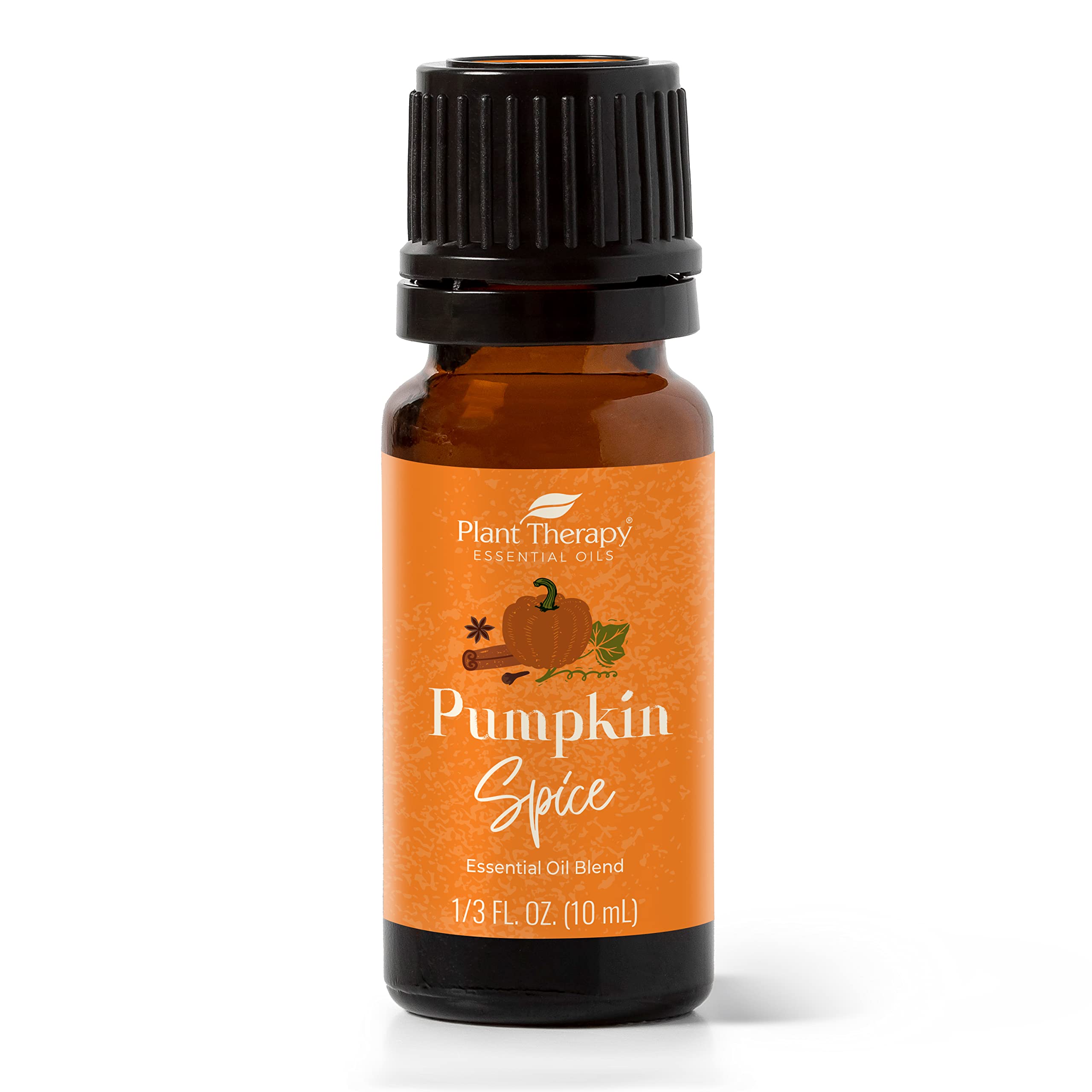 Pumpkin Spice Pure Essential Oil Blend 10 ml Glass Bottle