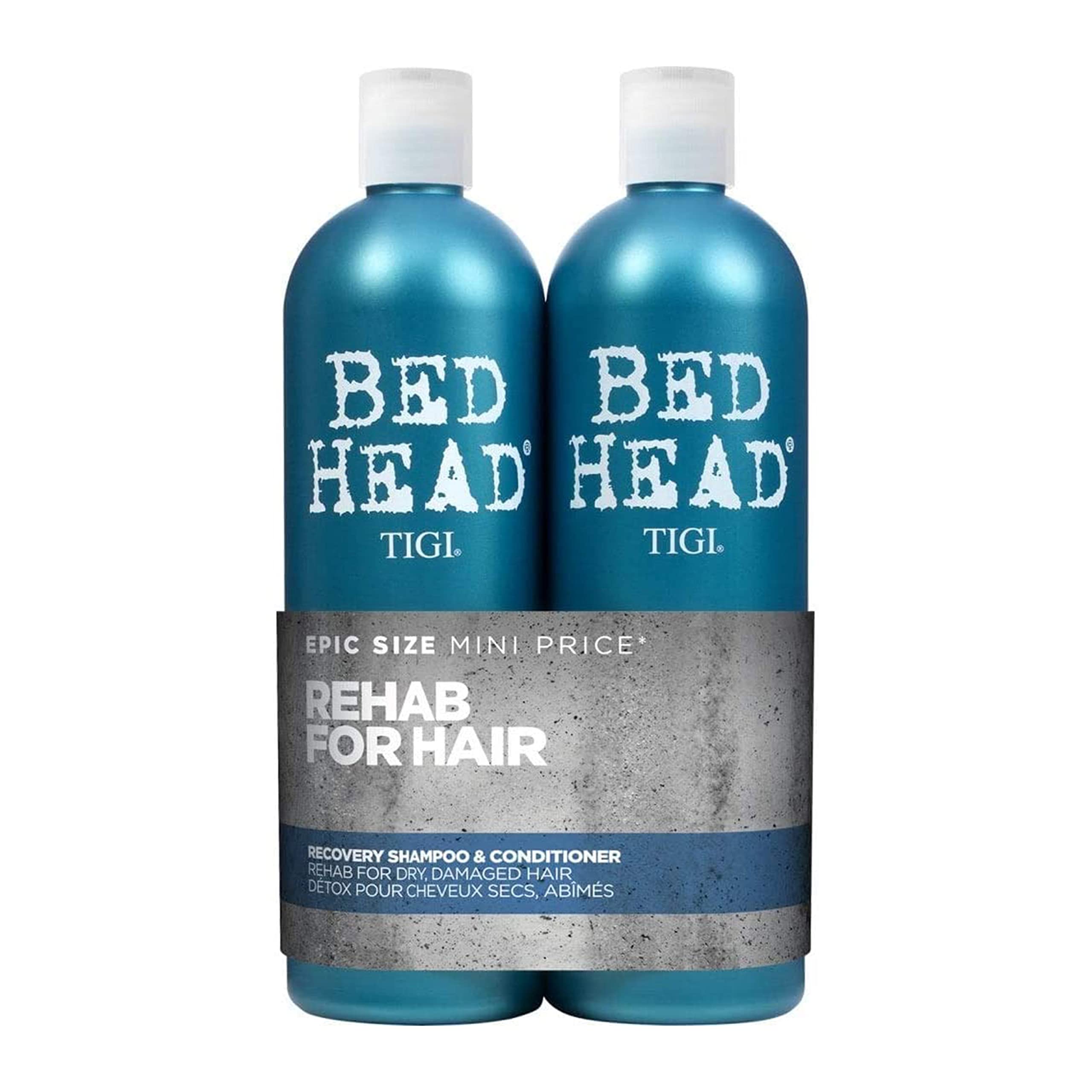 Bed Head by TIGI Urban Antidotes Recovery Shampoo and Conditioner for Dry  Hair 25.36 fl oz
