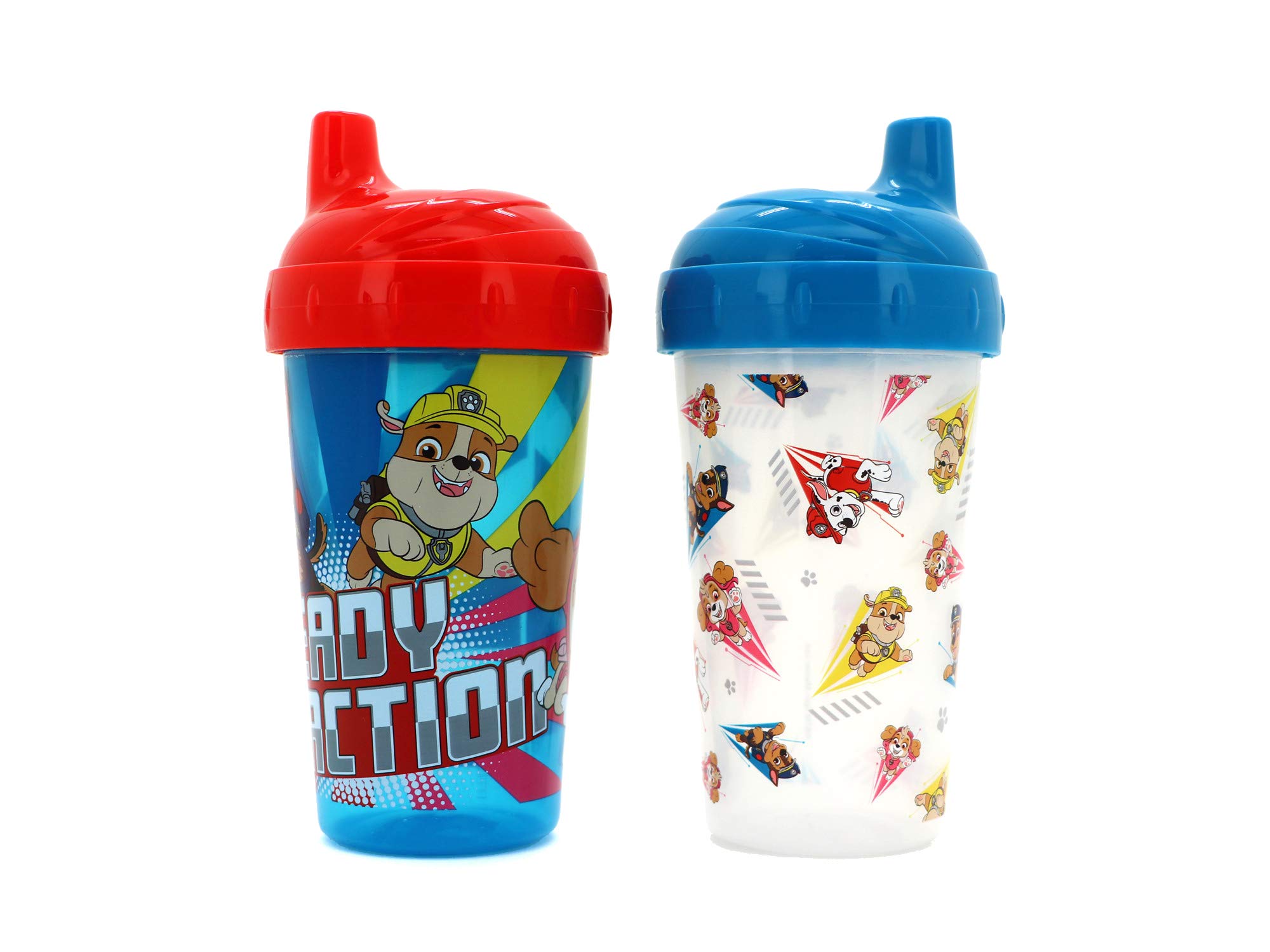Cudlie Baby Boy 2 Pack 10 Oz Hard Spout Sippy Cup for Toddler Paw Patrol