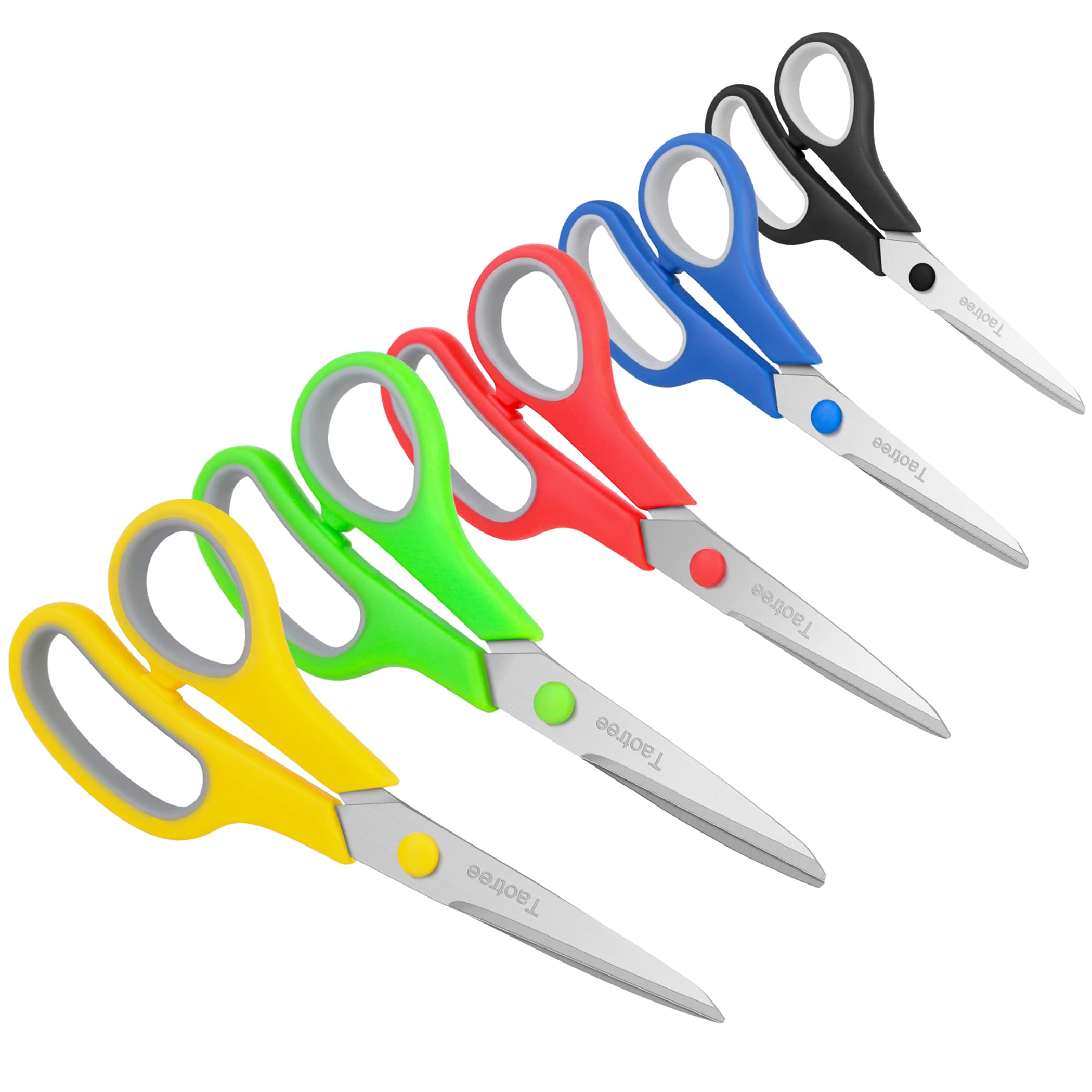 Scissors Taotree 8 Multipurpose Scissor Bulk Pack of 5 Stainless